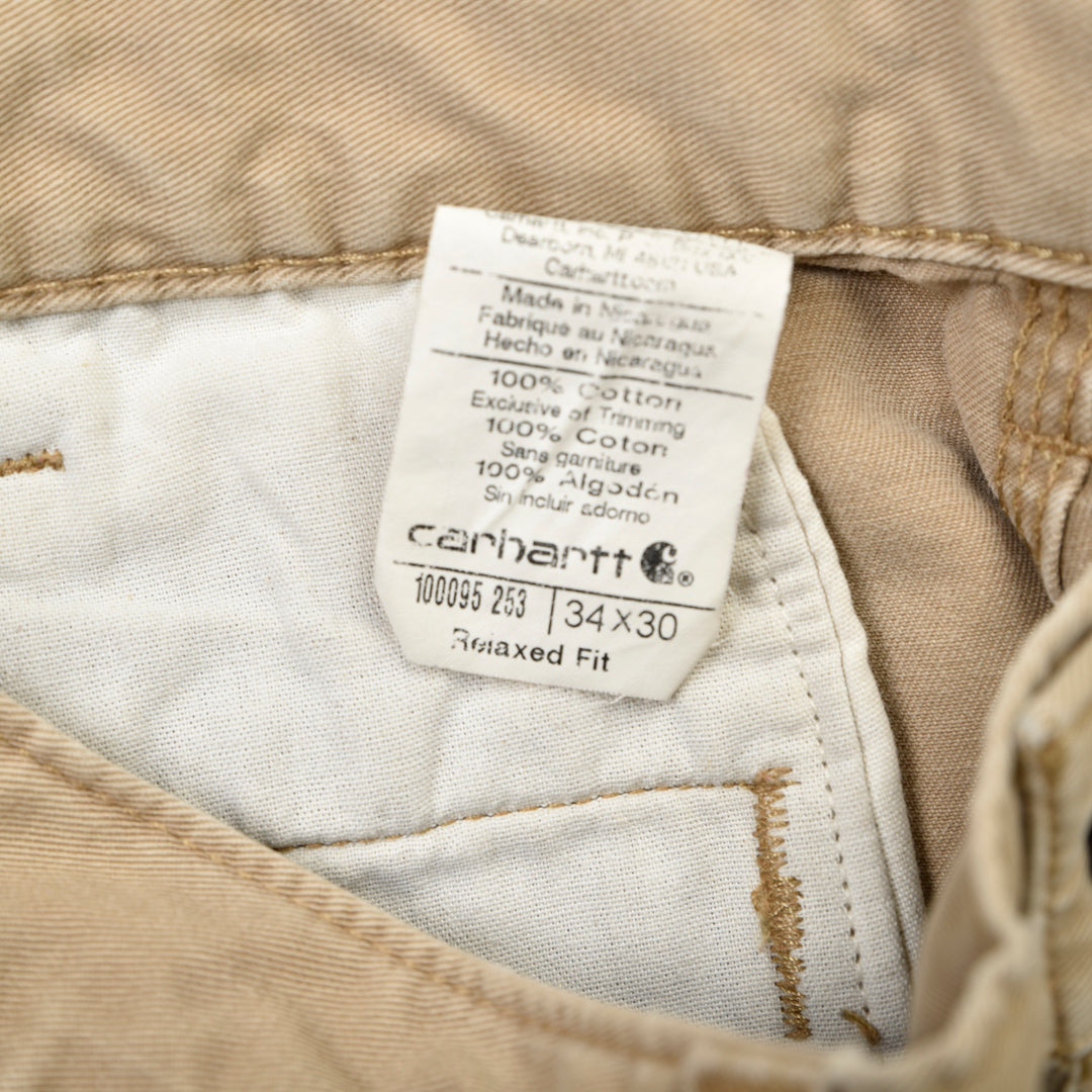 VINTAGE CARPENTER PANTS BEIGE - 34X30