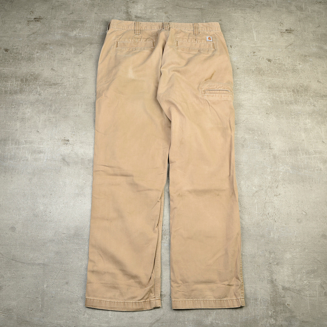 VINTAGE CARPENTER PANTS BEIGE - 34X30