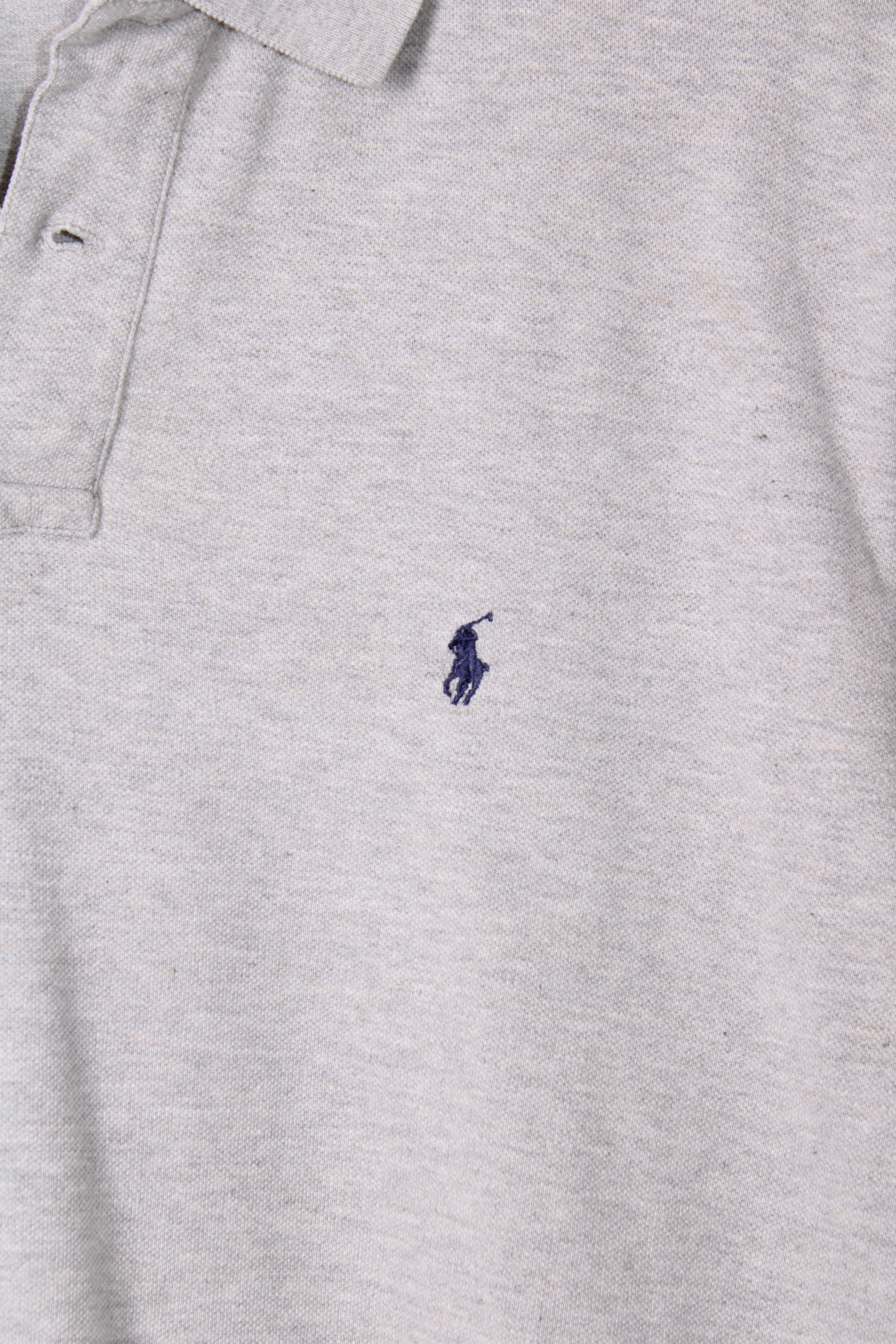 RALPH LAUREN POLO SHIRT GREY - L