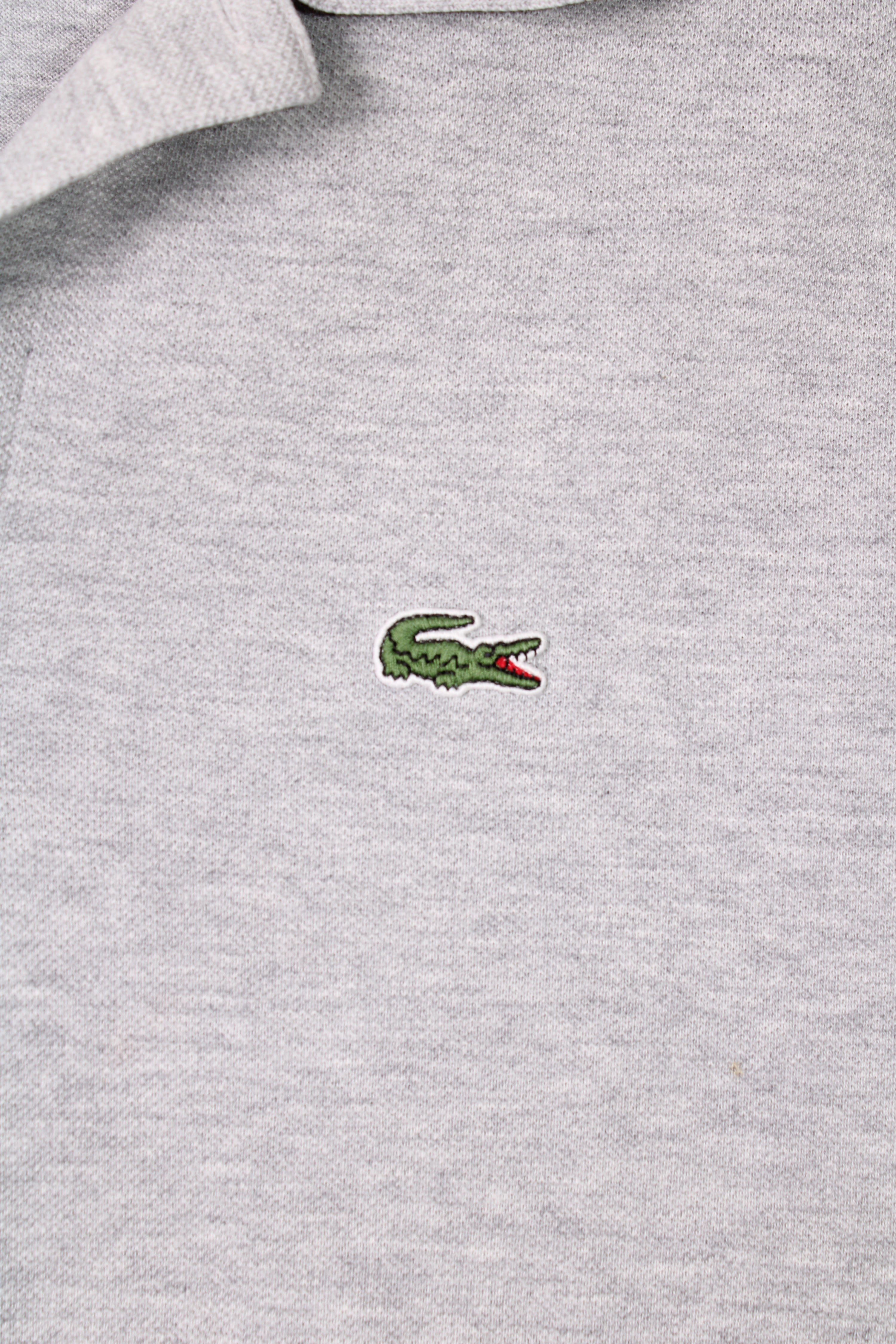 LACOSTE POLO SHIRT GREY - L
