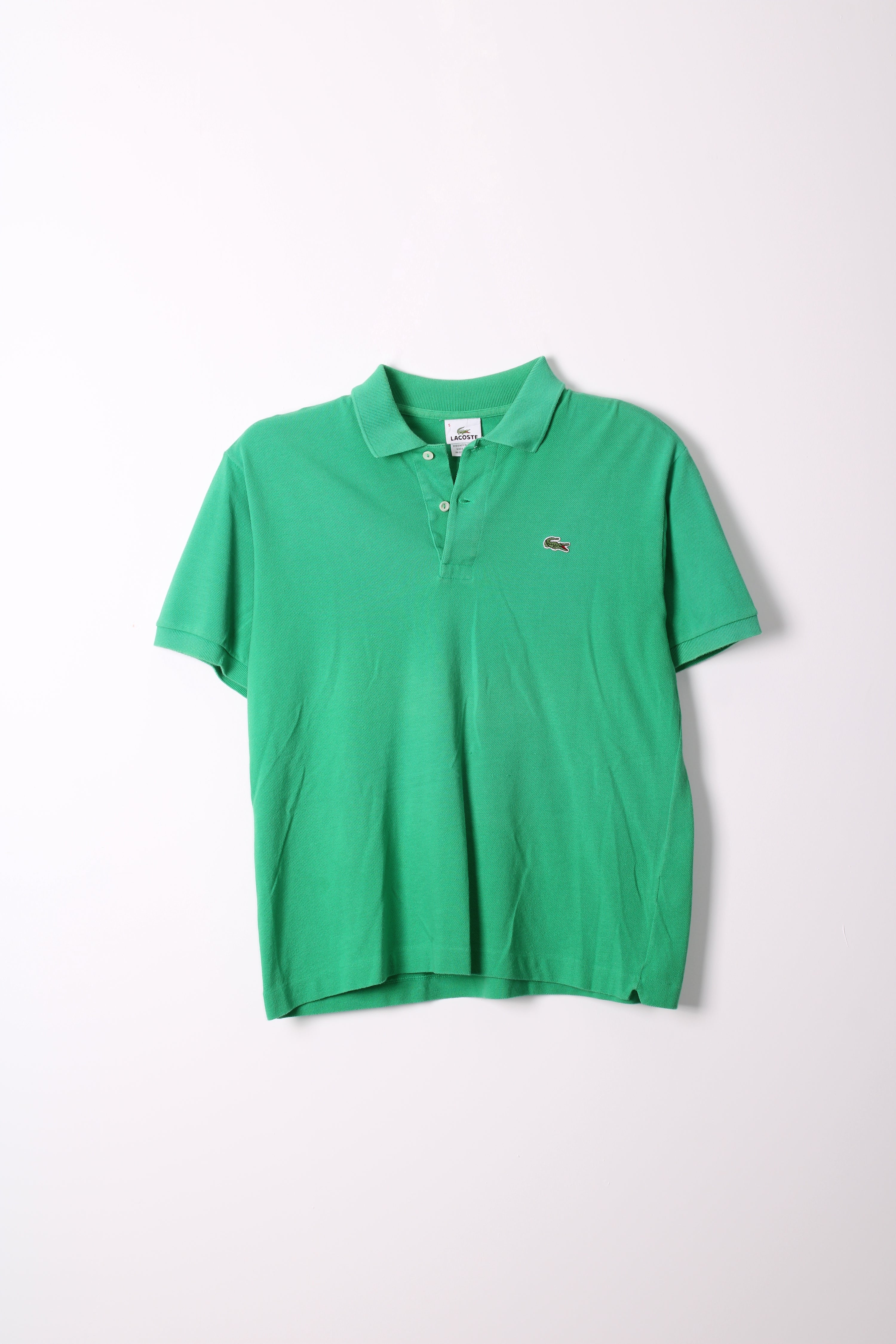 LACOSTE POLO SHIRT GREEN - L