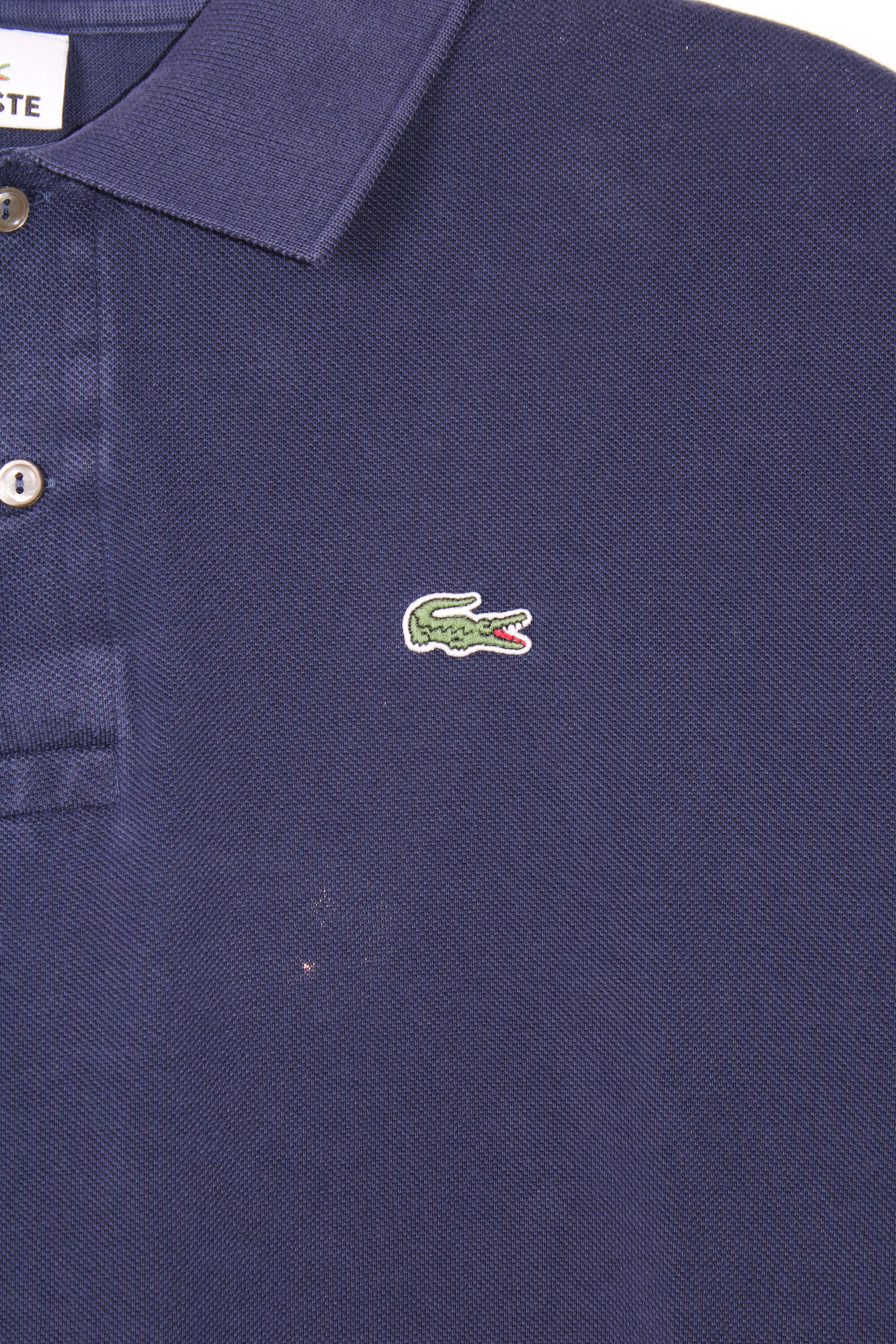 LACOSTE POLO SHIRT NAVY BLUE - L