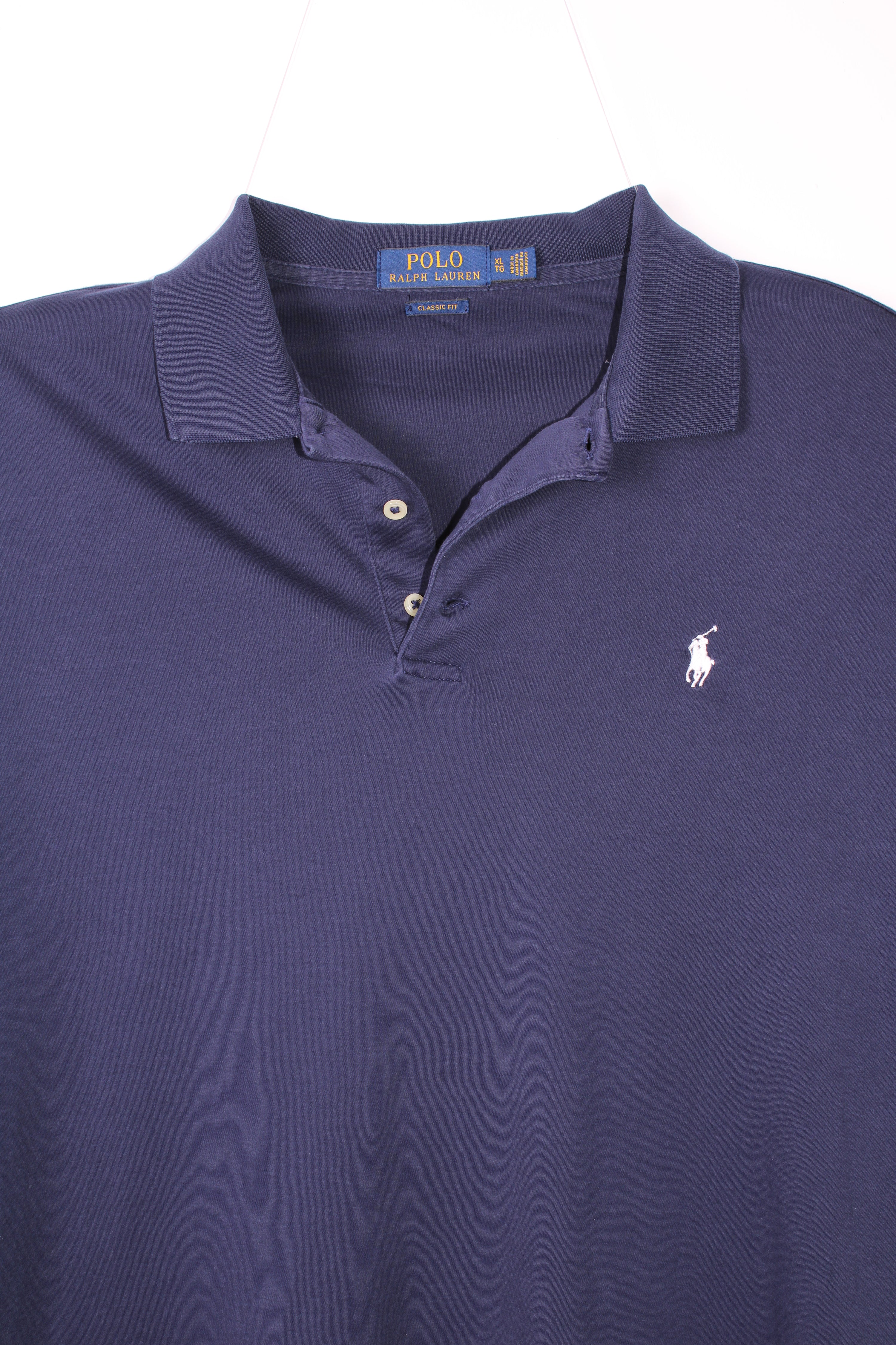 RALPH LAUREN POLO SHIRT NAVY BLUE - XL