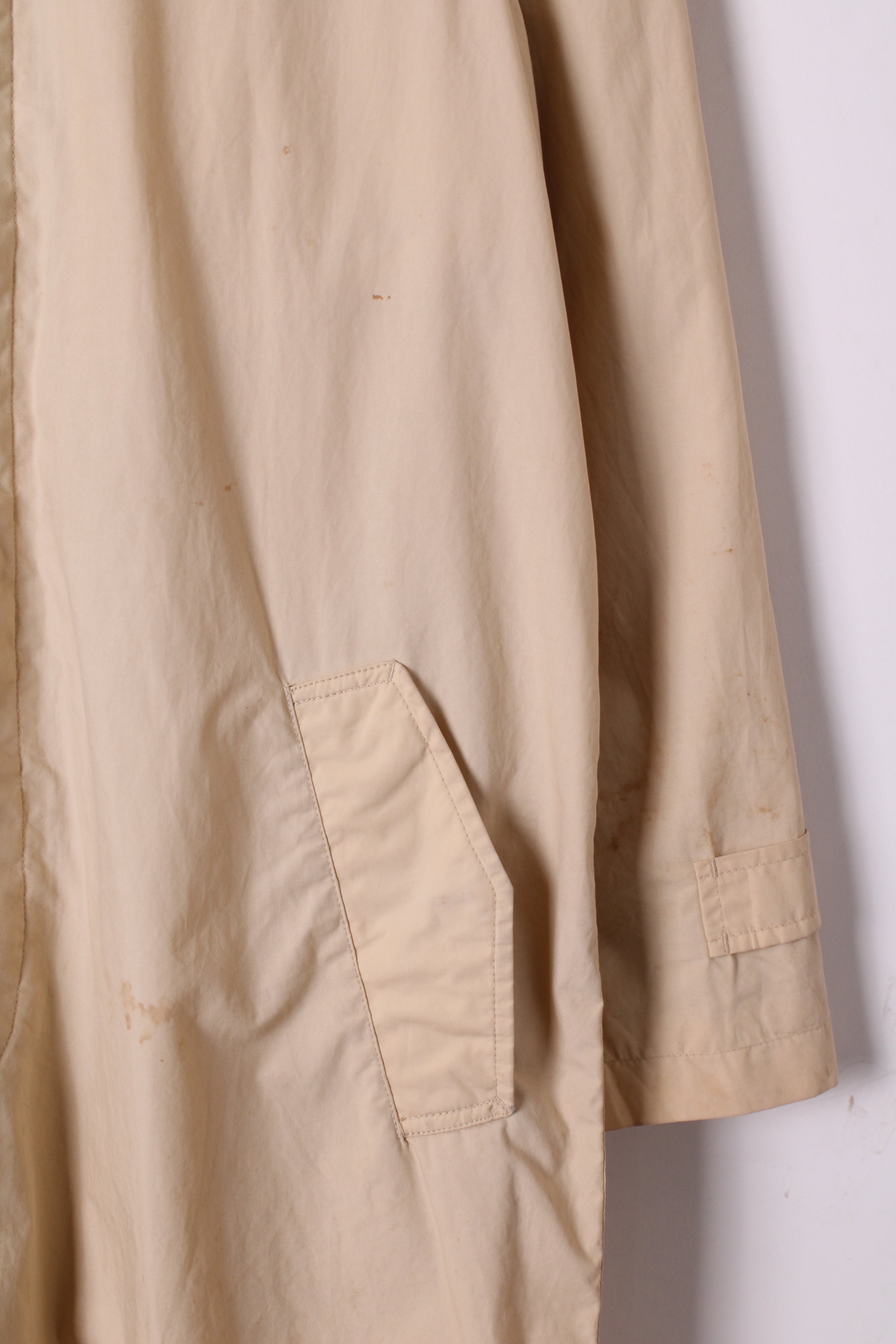 VINTAGE TRENCH COAT RALPH LAUREN BEIGE - S