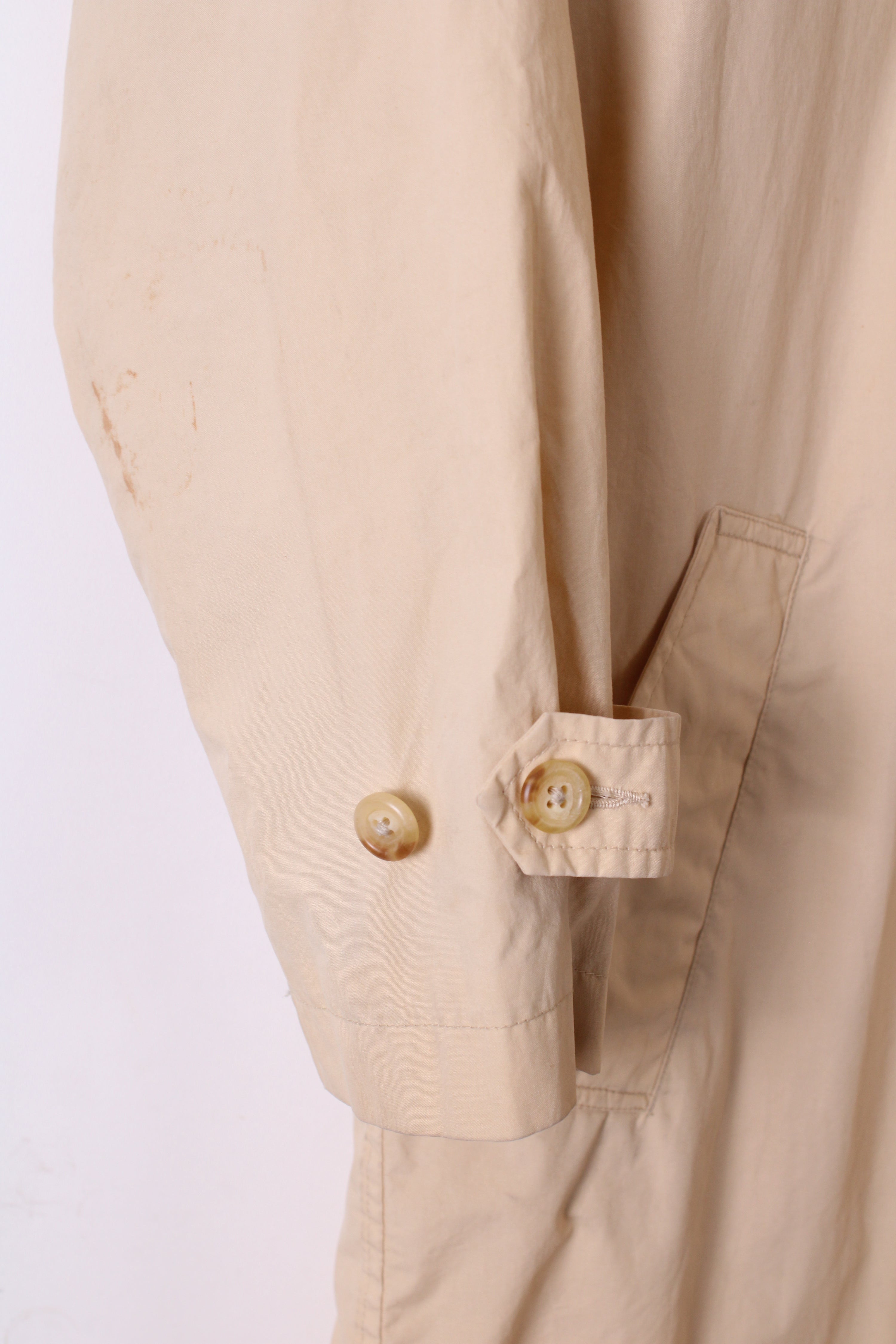 VINTAGE TRENCH COAT RALPH LAUREN BEIGE - S
