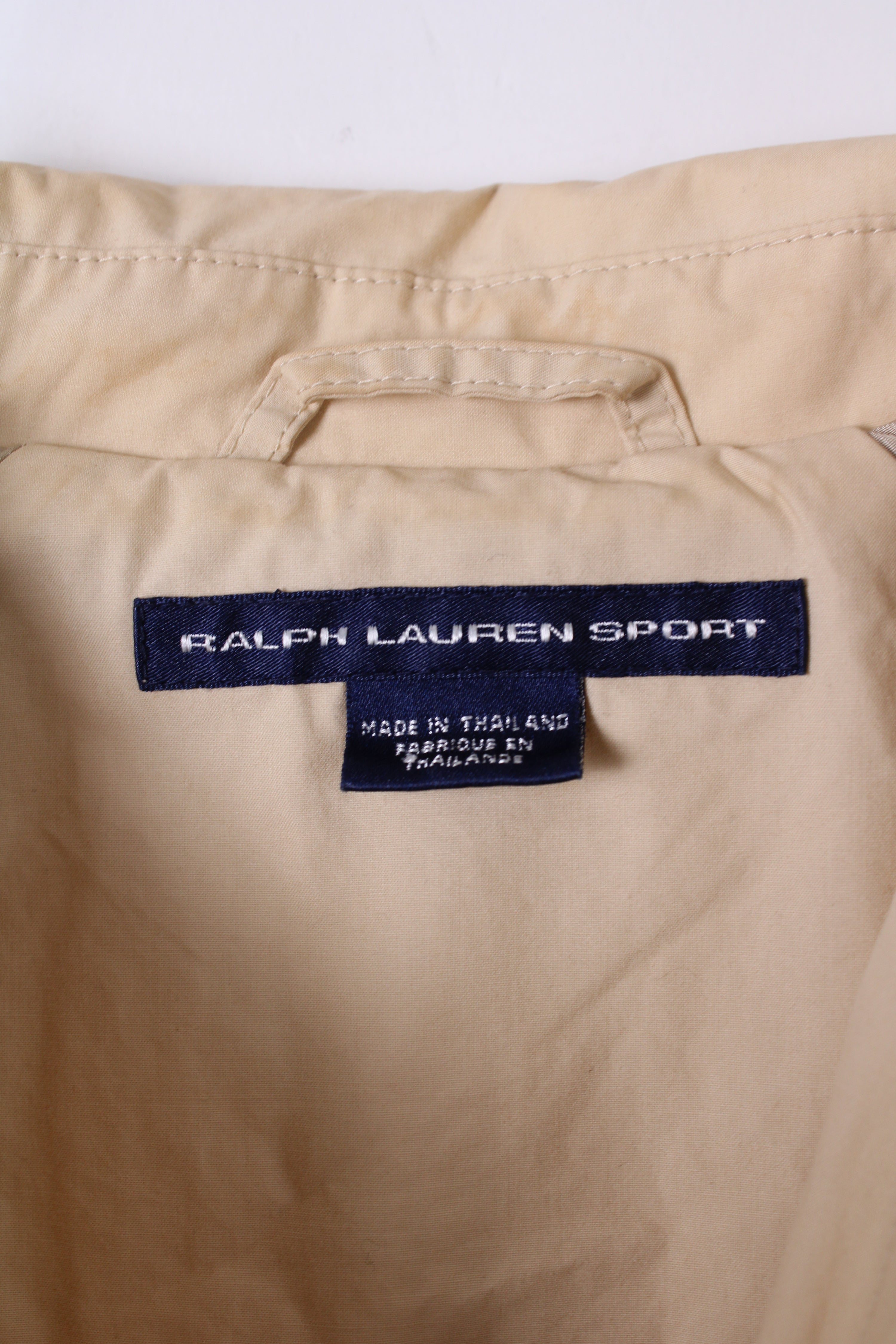 VINTAGE TRENCH COAT RALPH LAUREN BEIGE - S