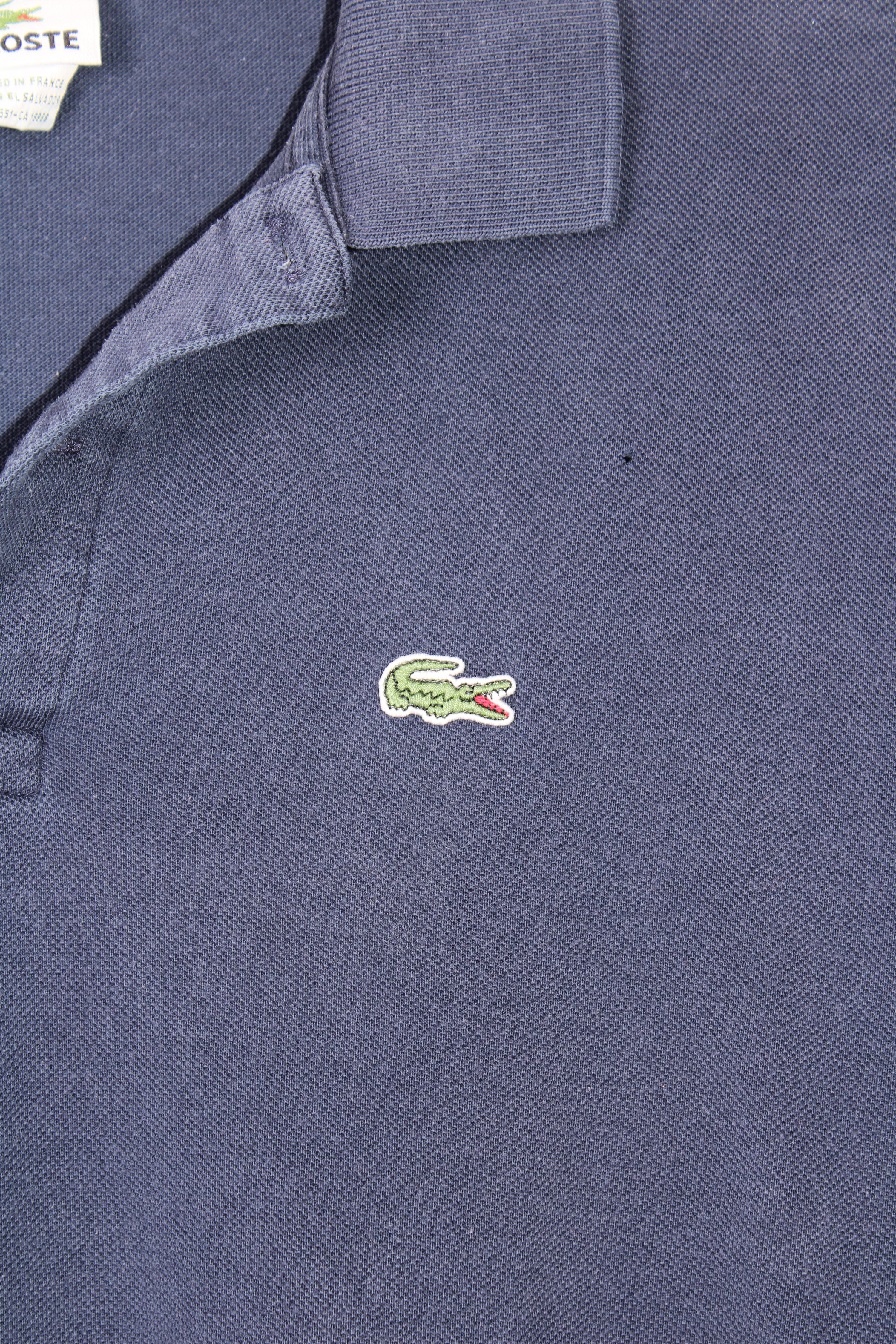 LACOSTE POLO SHIRT NAVY BLUE - XL