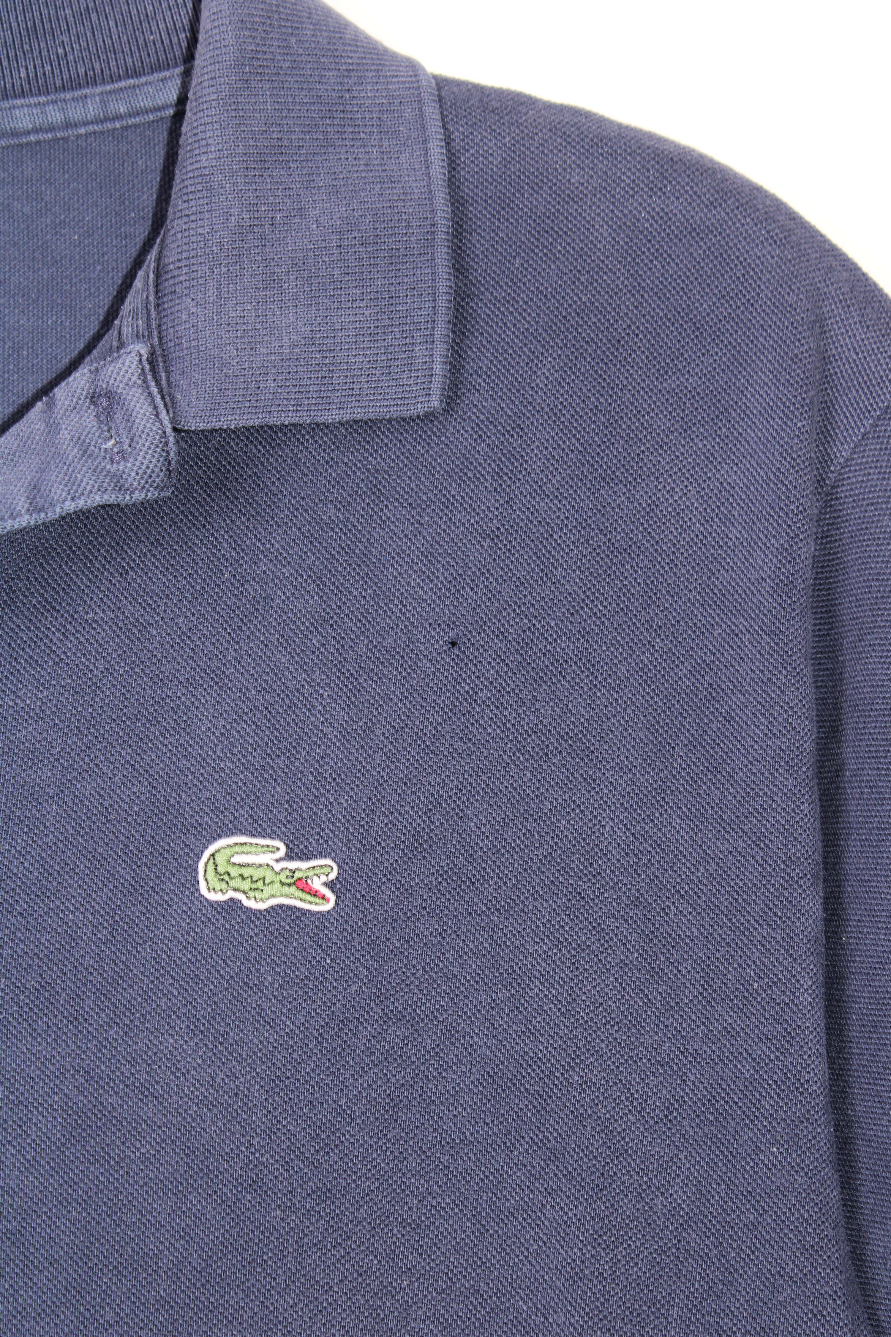 LACOSTE POLO SHIRT NAVY BLUE - XL