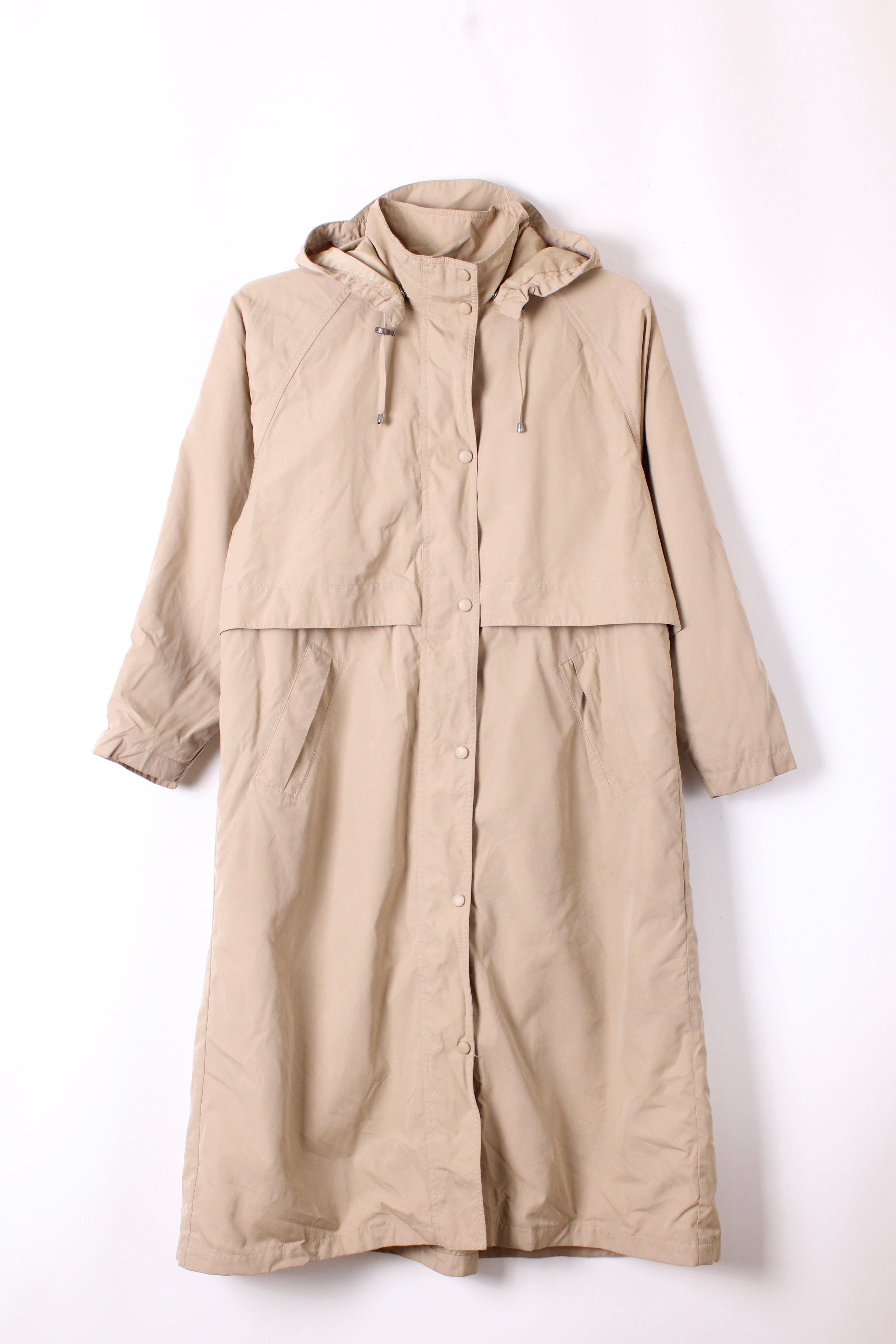 VINTAGE LL BEAN LONG PARKA BEIGE - S/M