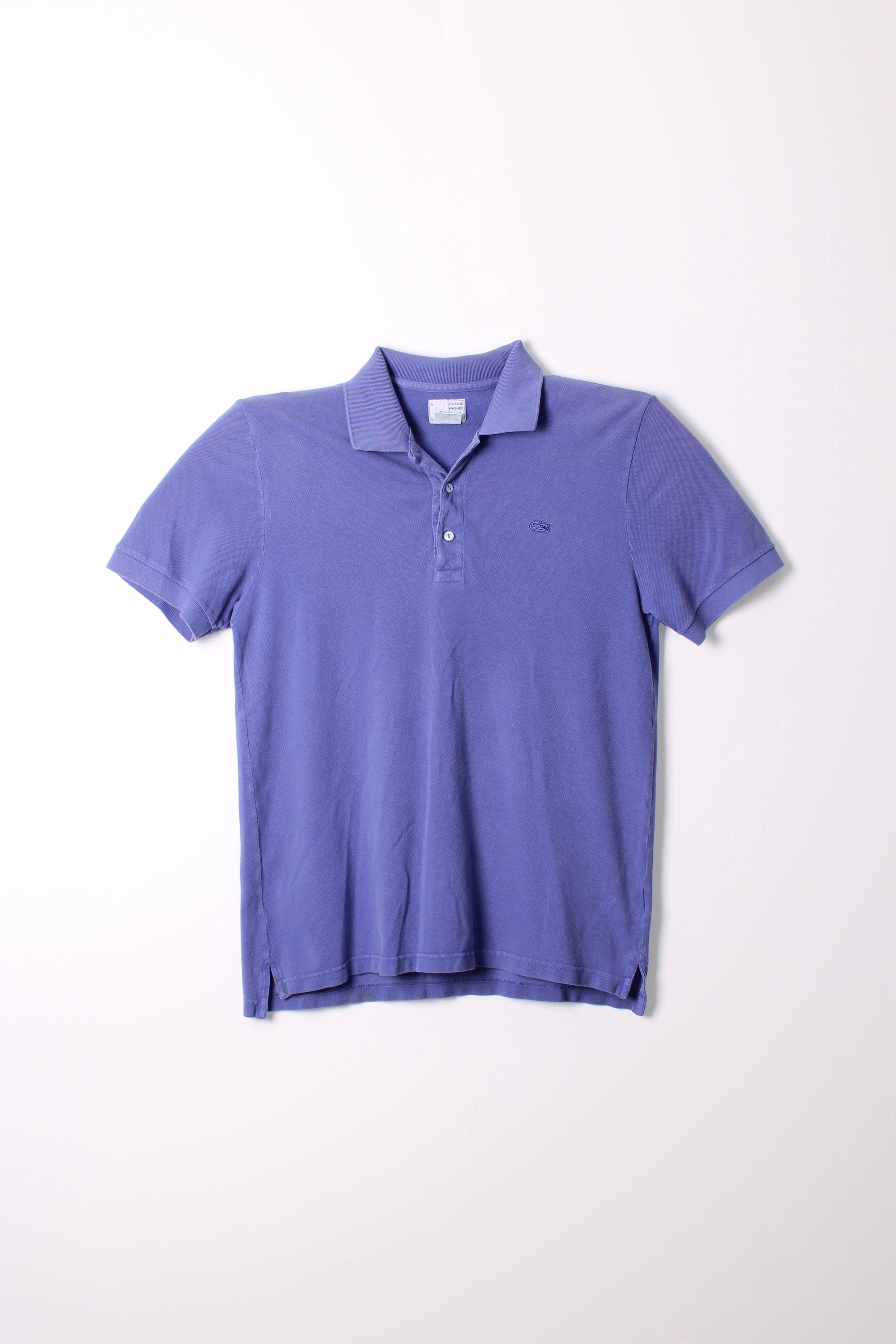 LACOSTE POLO SHIRT VINTAGE PURPLE - L