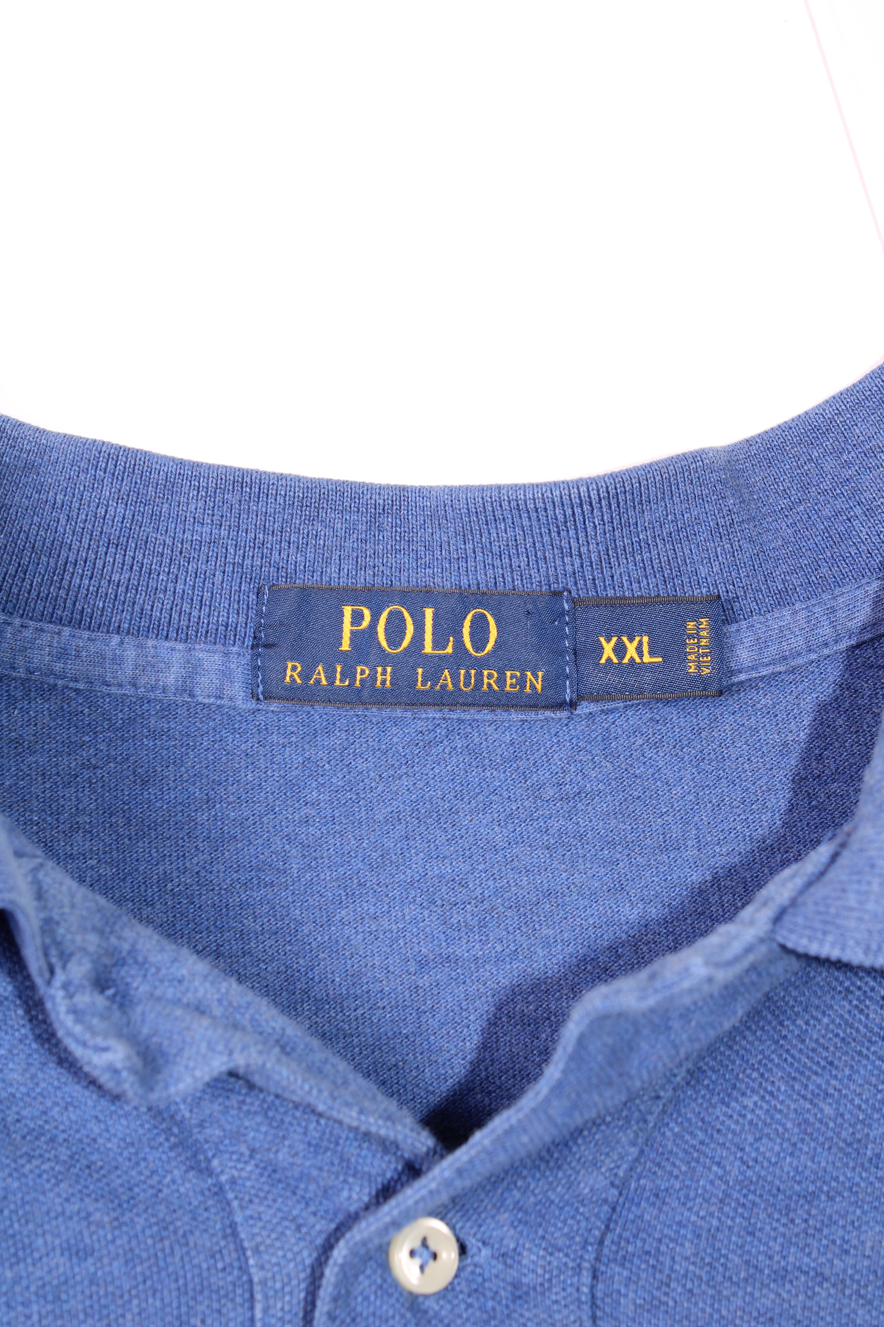 RALPH LAUREN POLO SHIRT BLUE - XXL