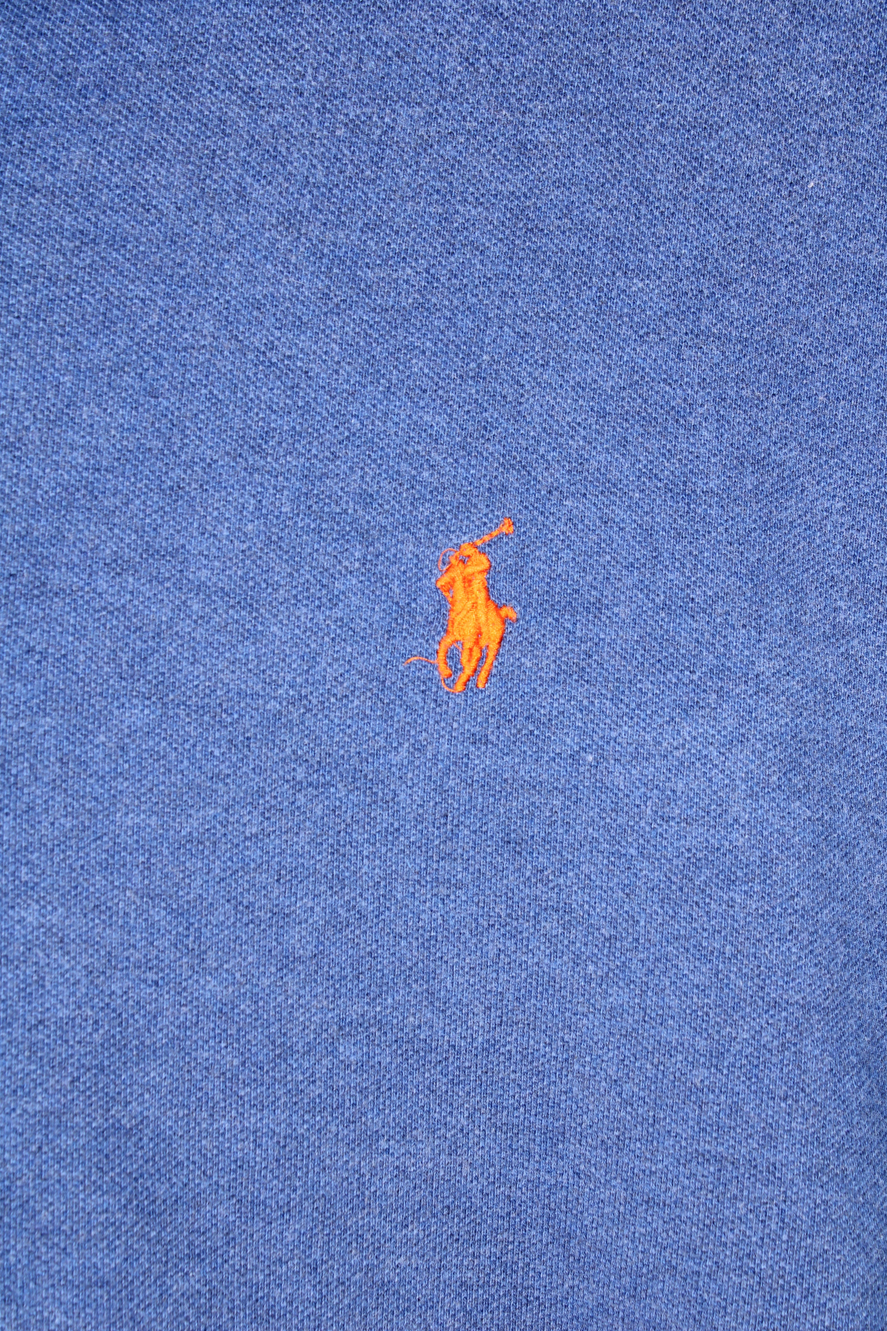 RALPH LAUREN POLO SHIRT BLUE - XXL