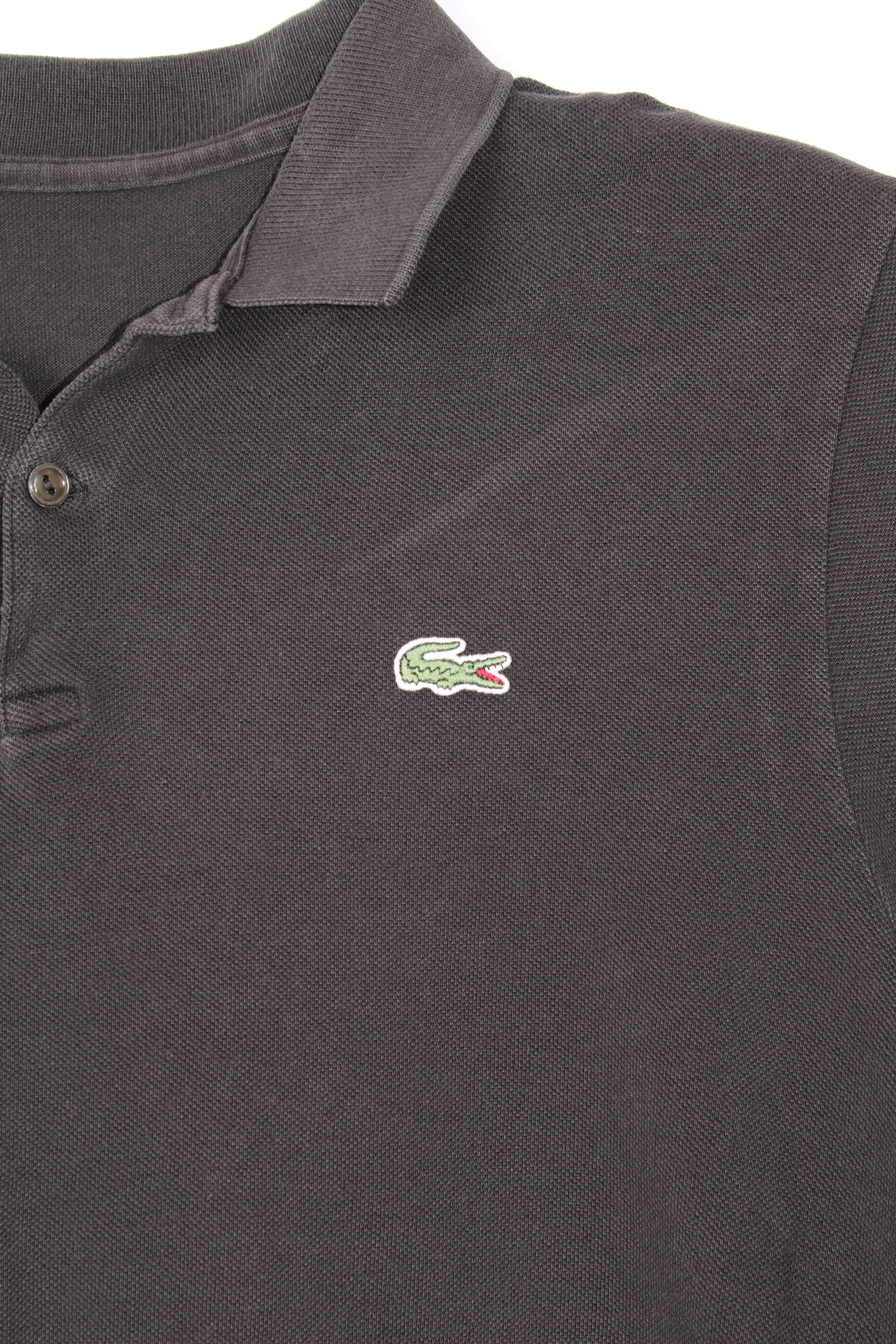 LACOSTE POLO SHIRT BLACK - S/M