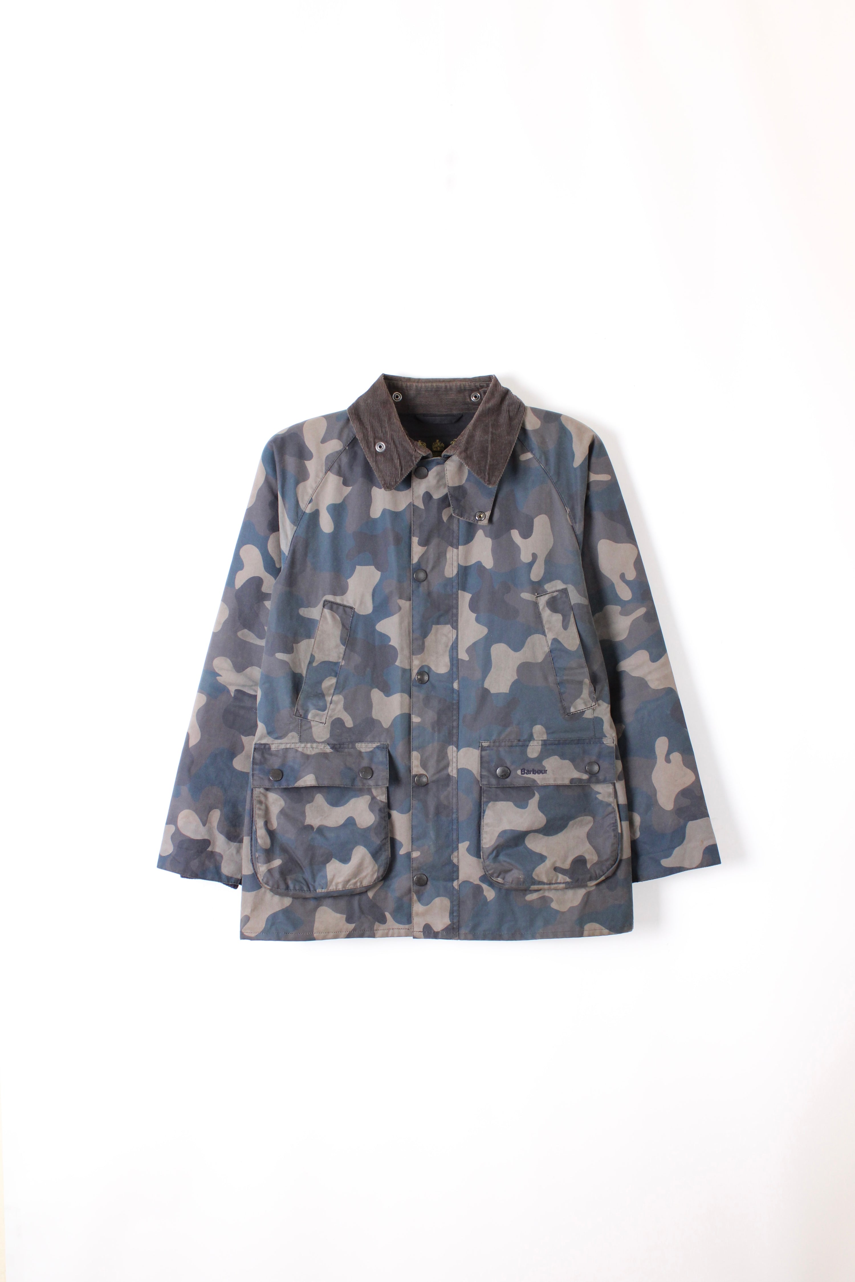 BARBOUR BEDALE SL CAMO WAXED JACKET - M