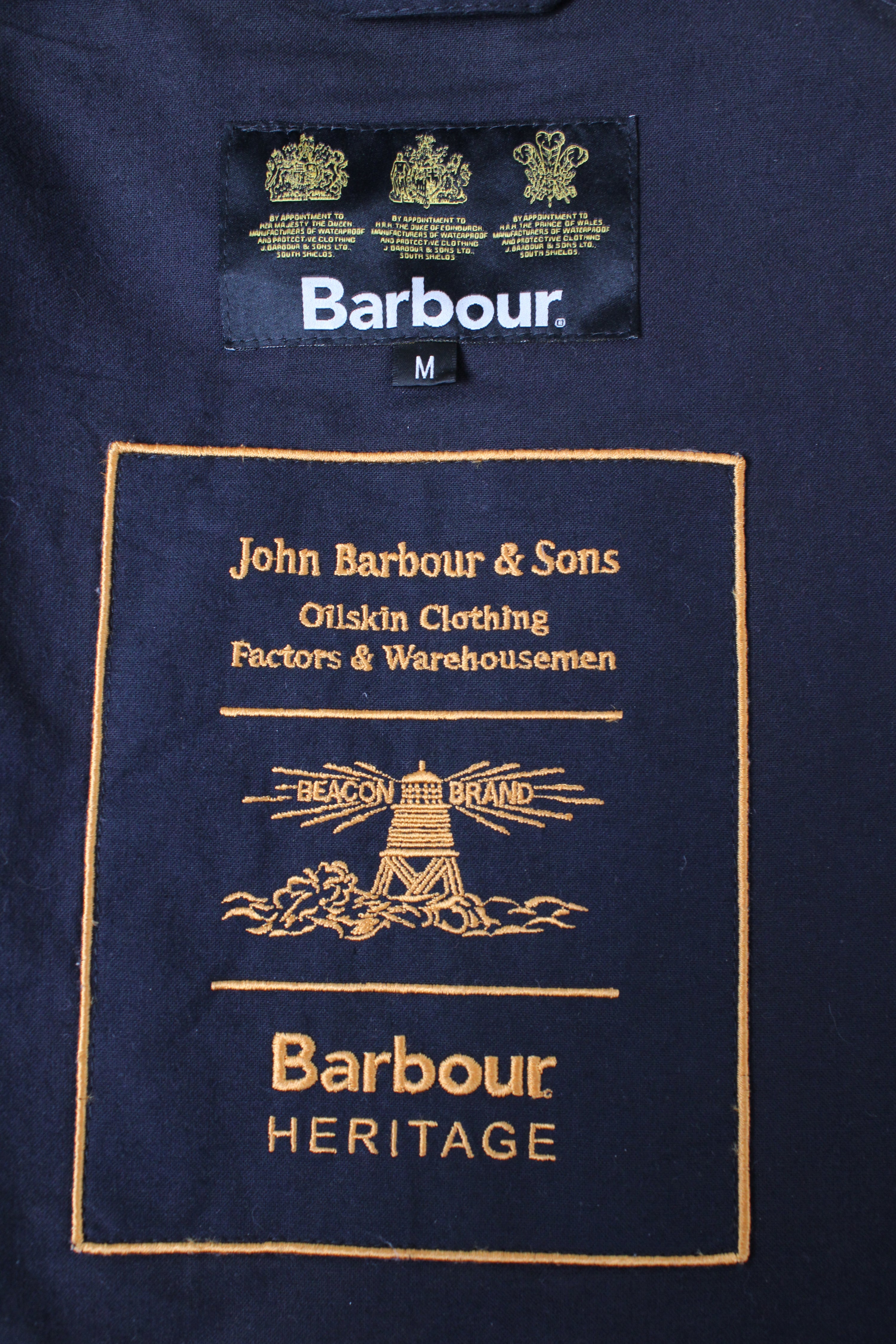 BARBOUR BEDALE SL CAMO WAXED JACKET - M