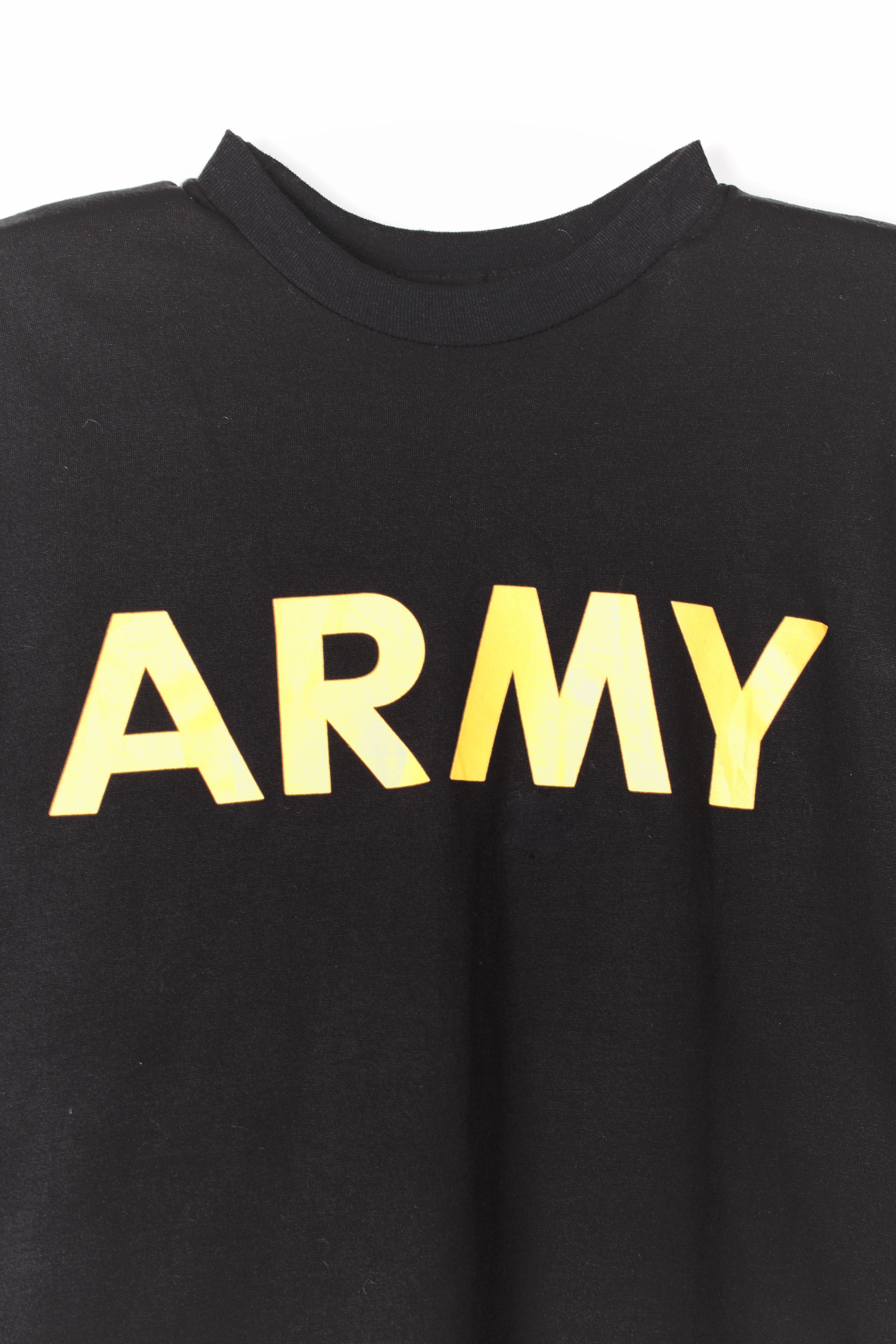 ORIGINAL US ARMY LONG SLEEVES TRAINING TEE BLACK