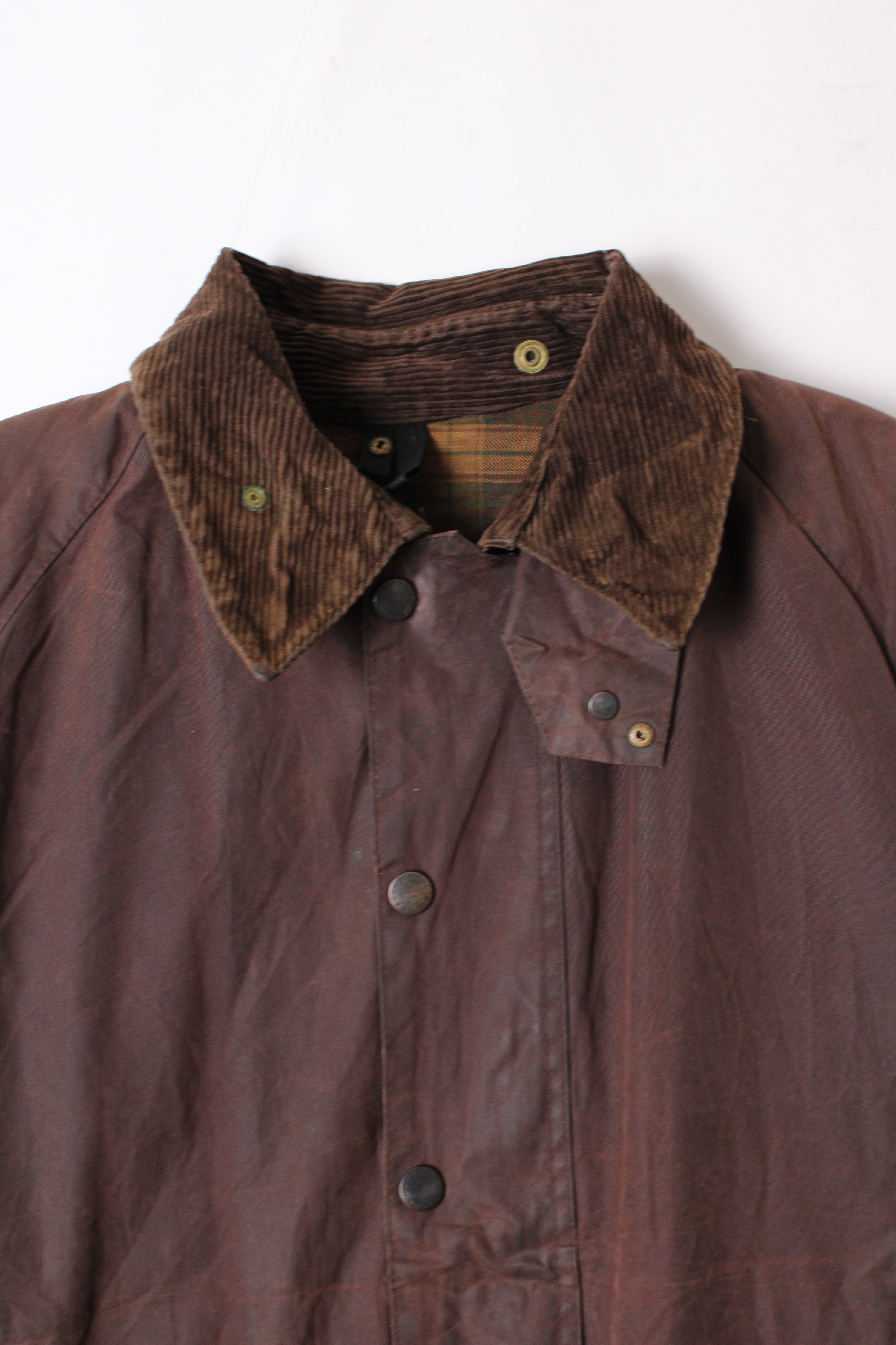 BARBOUR BEAUFORT WAXED JACKET RUSTIC BROWN - M/L