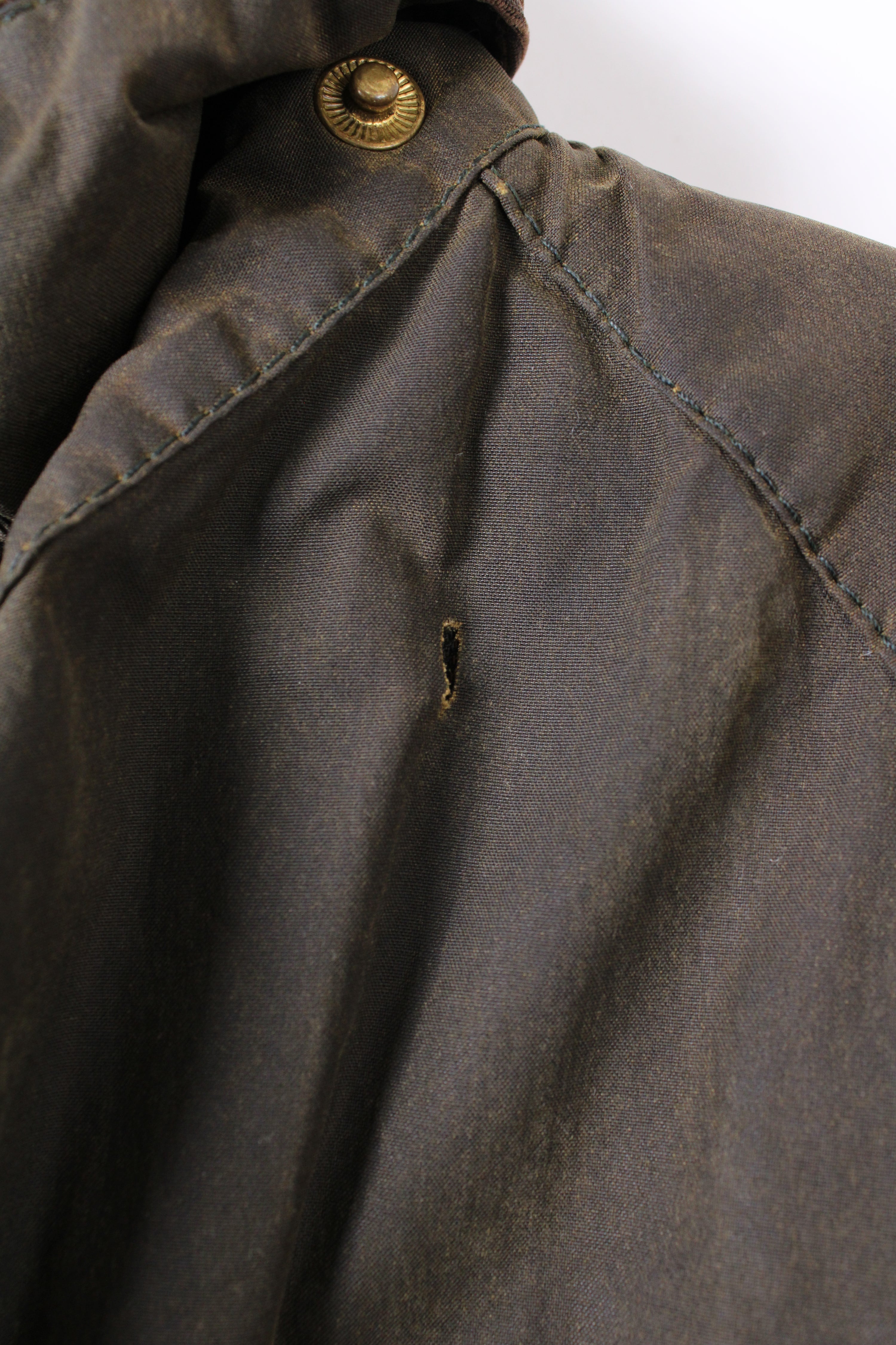 BARBOUR BEDALE WAXED JACKET GREEN - L/XL