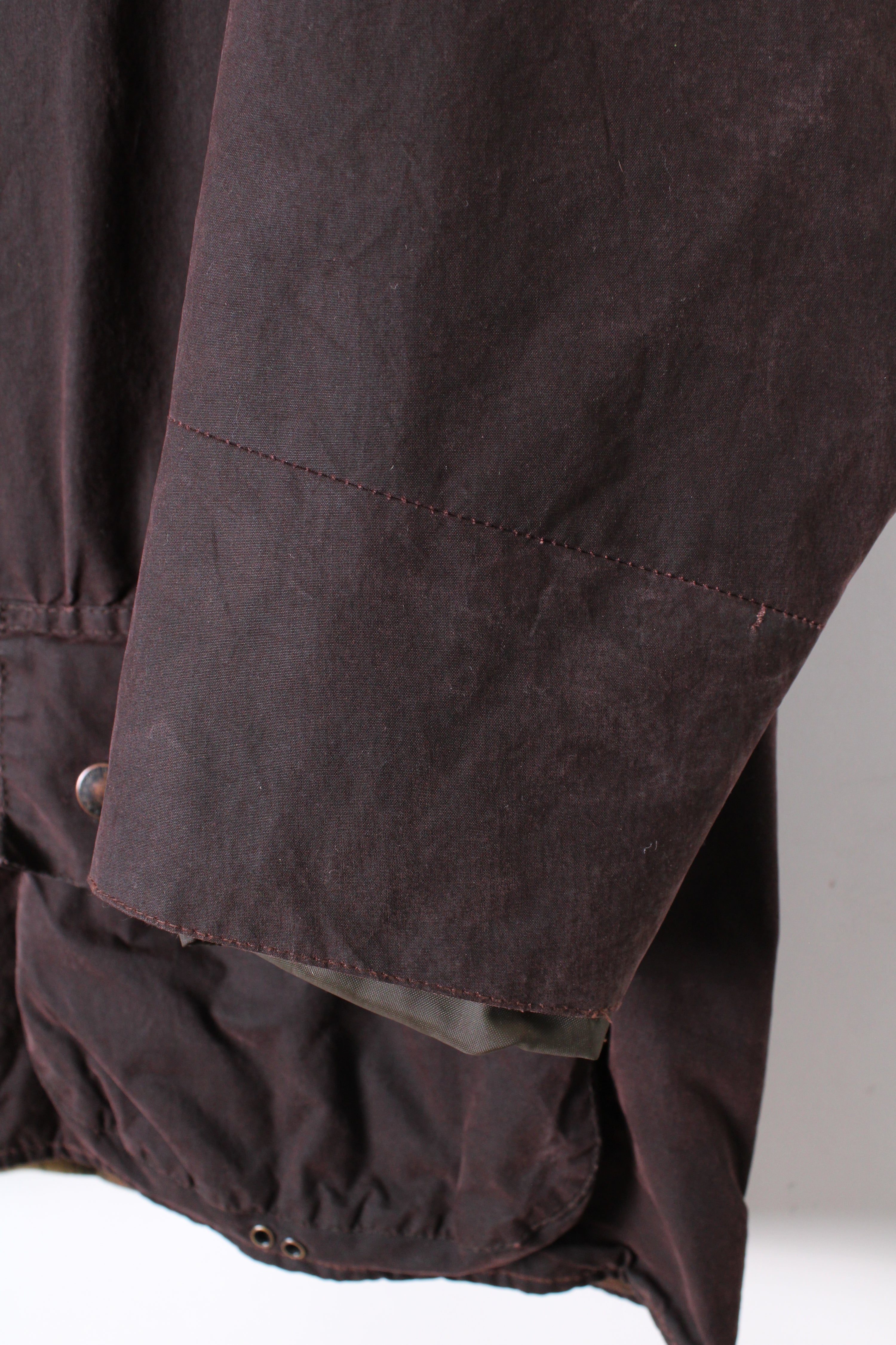 BARBOUR BEAUFORT WAXED JACKET RUSTIC BROWN - L/XL