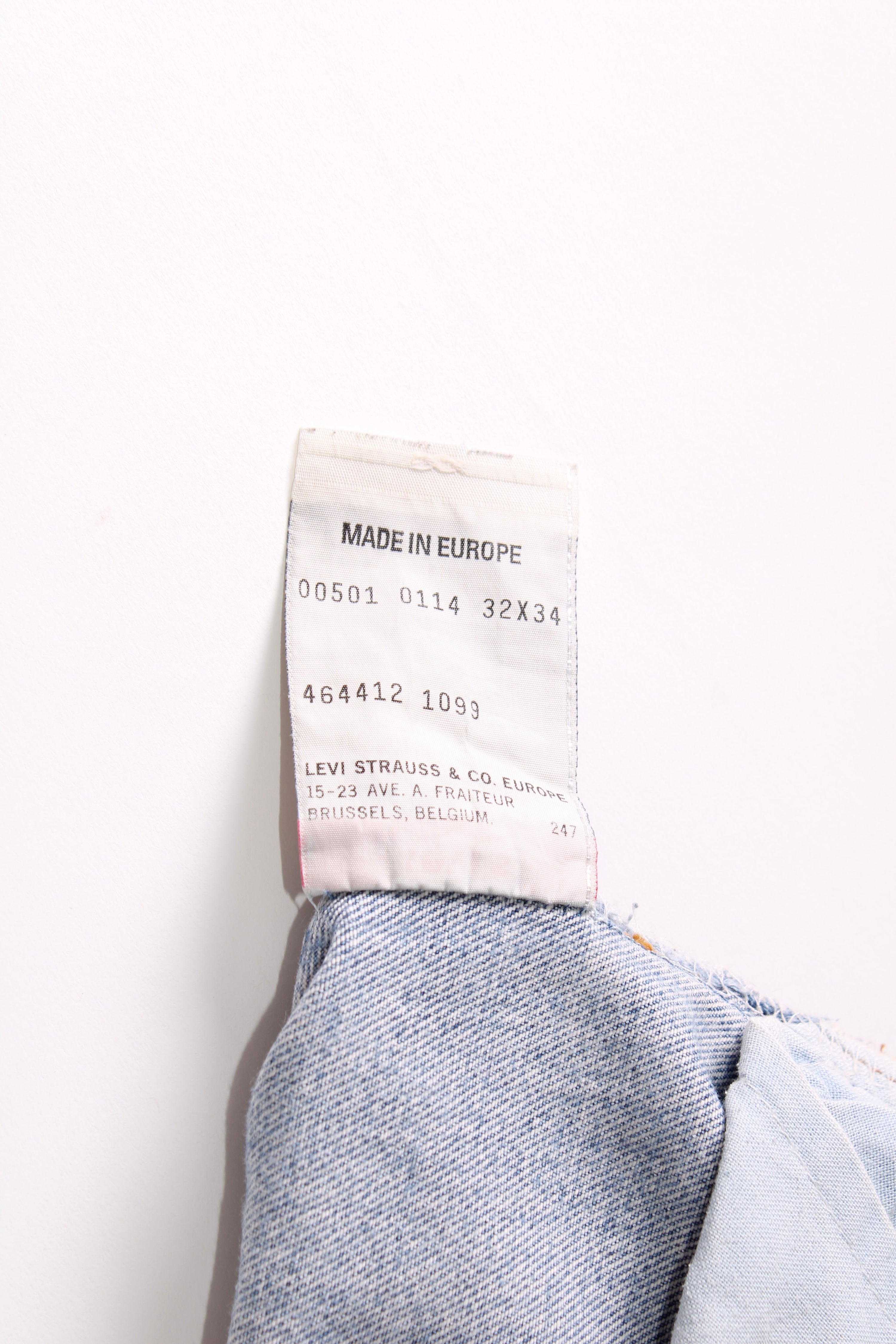 LEVIS 501 JEANS SHORTS LIGHT BLUE - W32