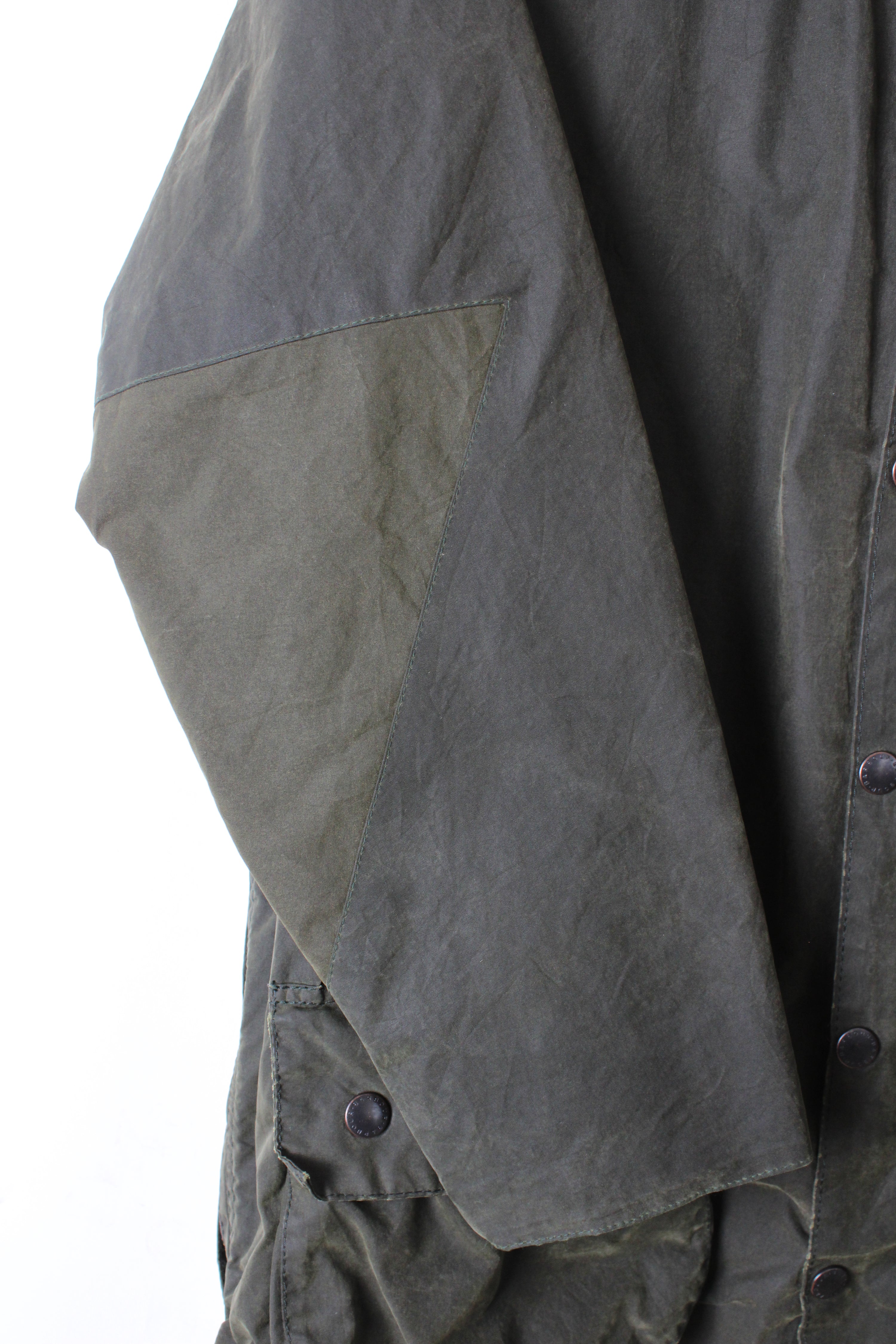 BARBOUR BEAUFORT WAXED JACKET GREEN - M/L