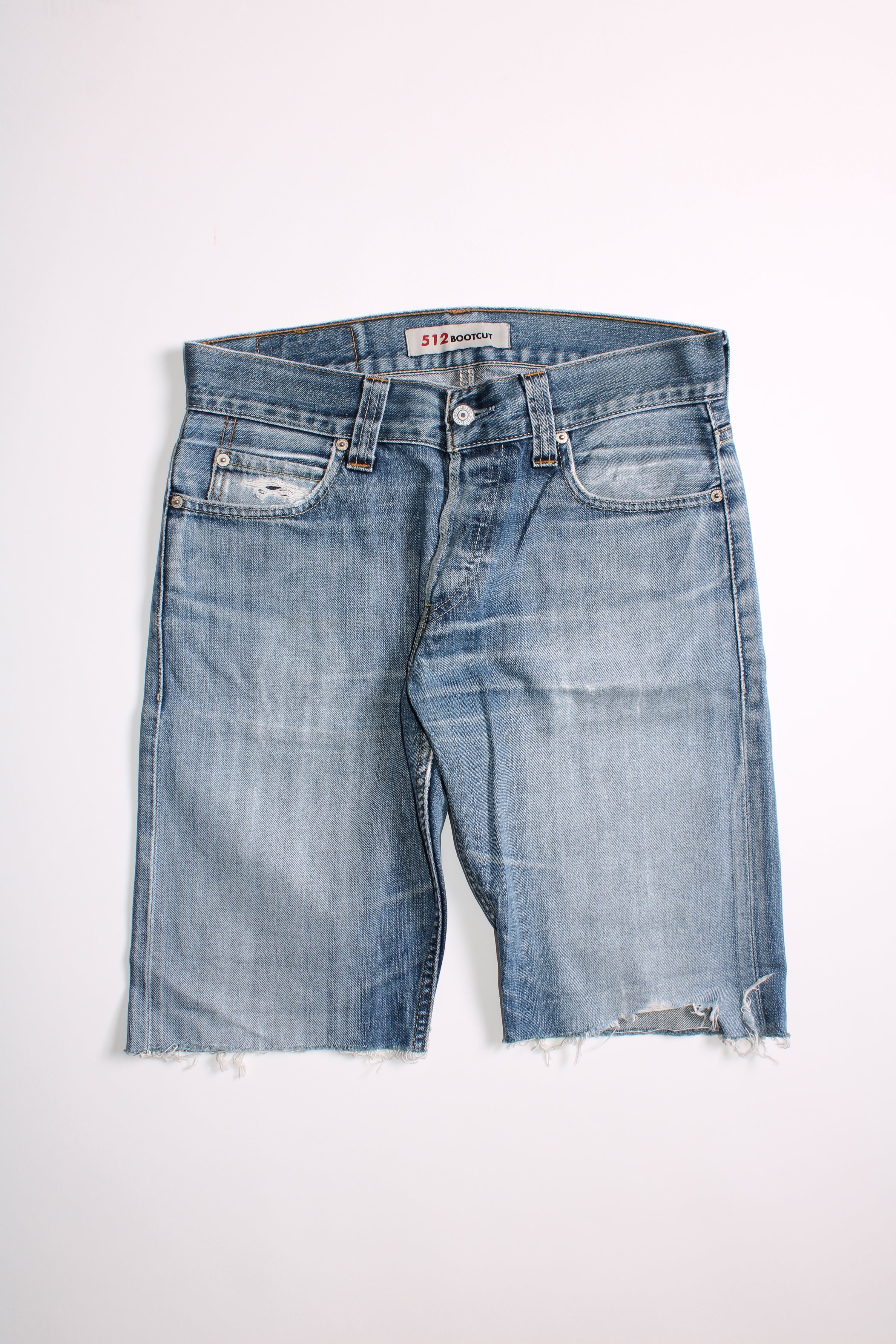 LEVIS 512 JEANS SHORTS LIGHT WASH - W32