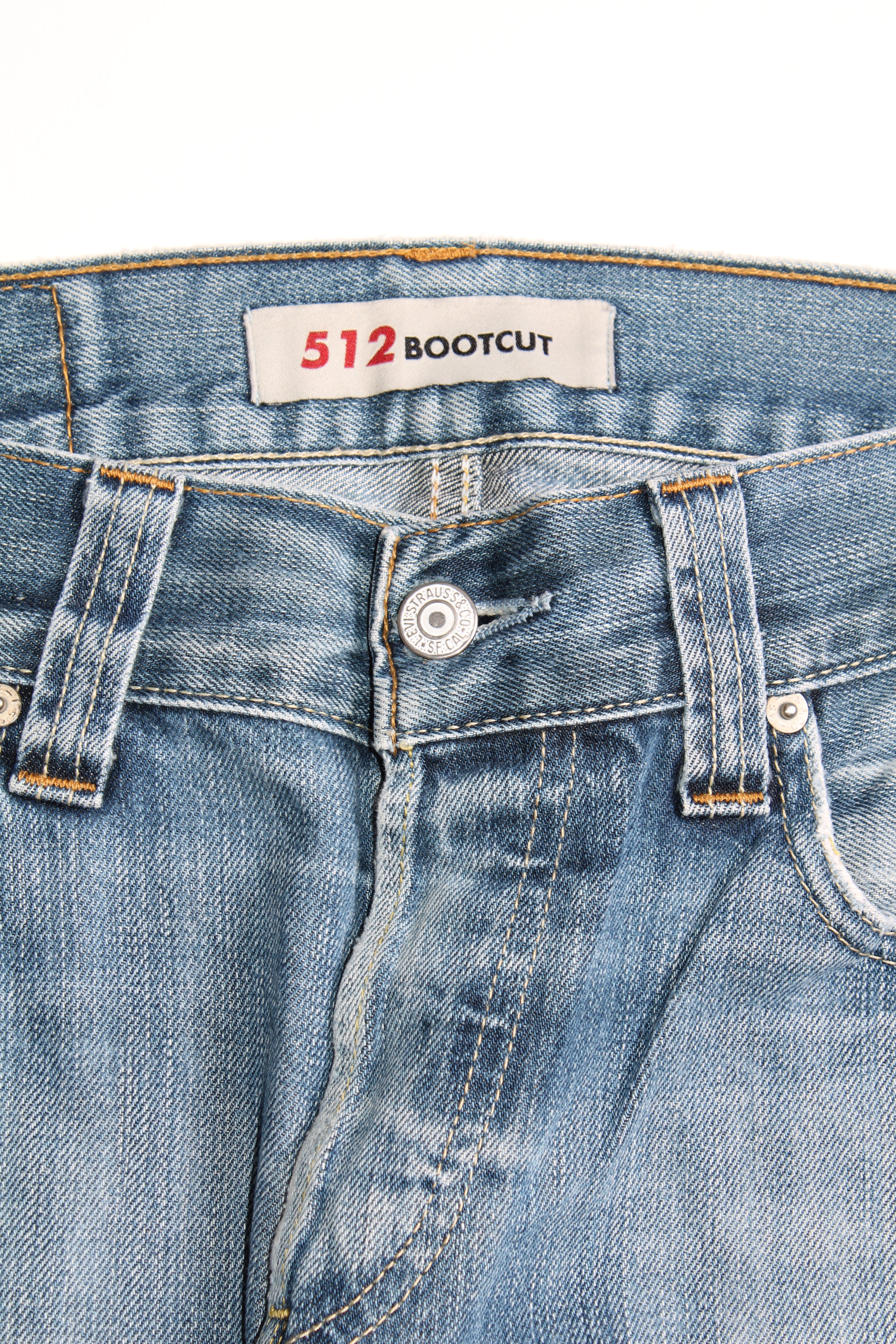 LEVIS 512 JEANS SHORTS LIGHT WASH - W32