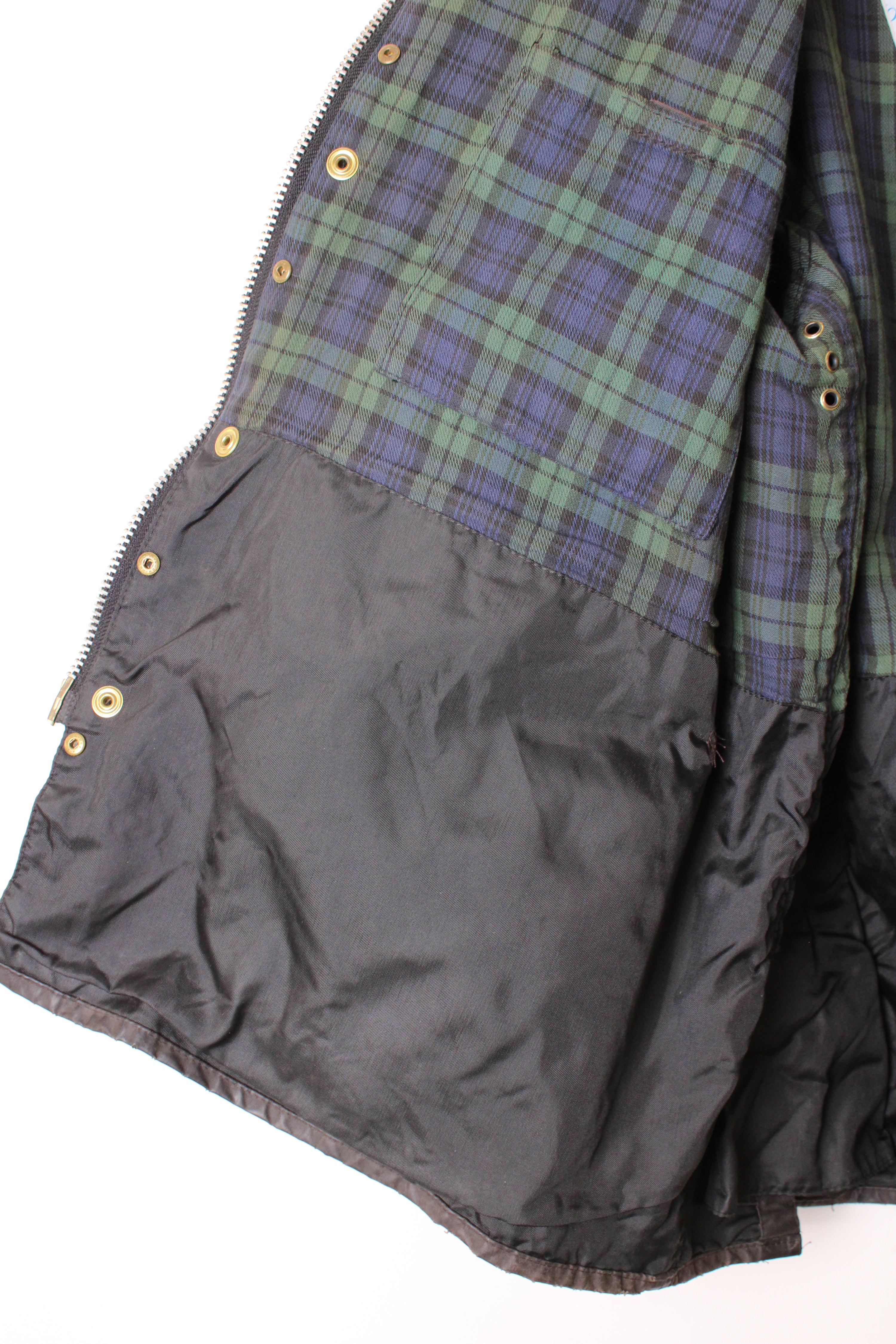 BARBOUR BEDALE WAXED JACKET BLACK - XL/XXL