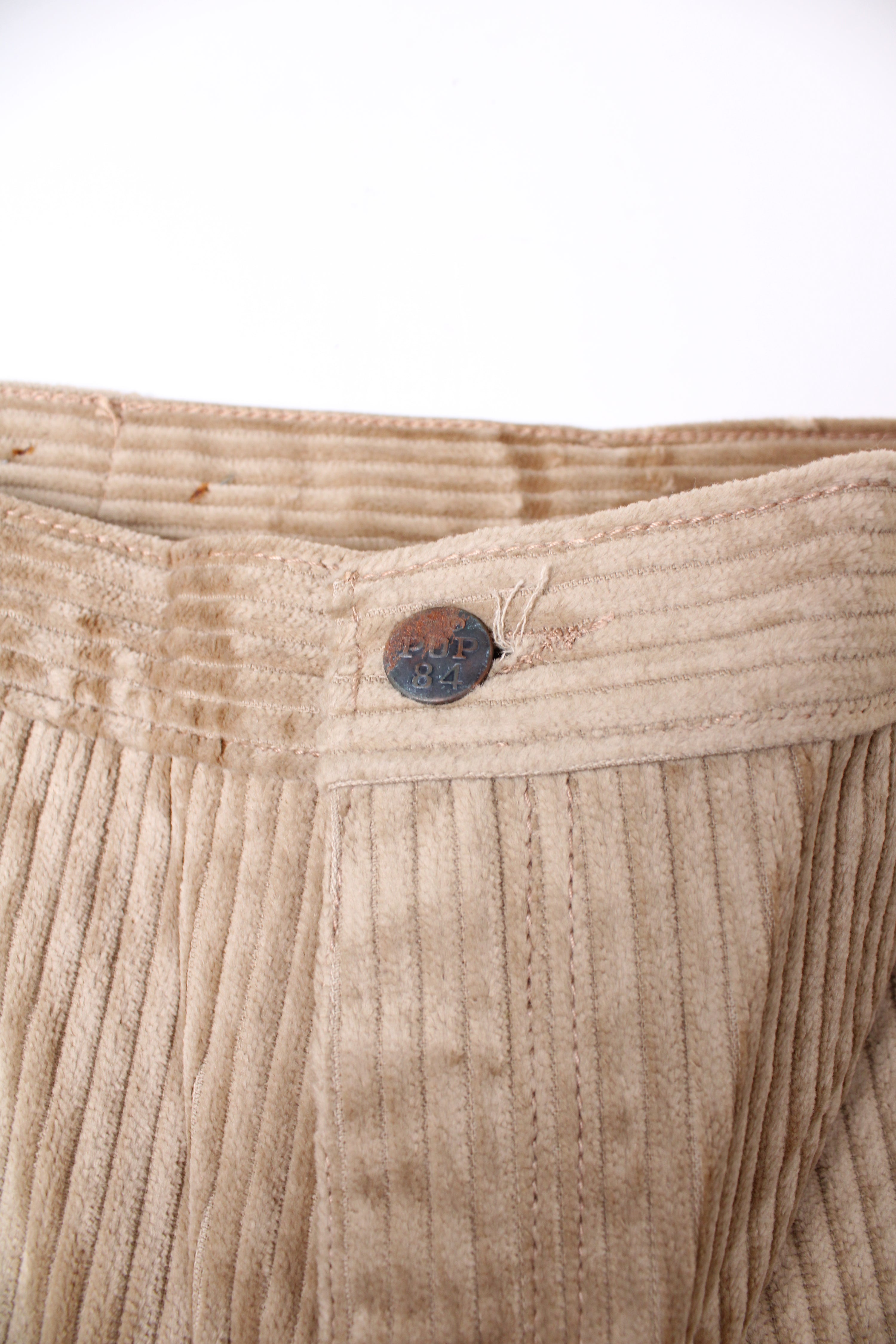 POP84 CORDUROY PANTS BEIGE - 54
