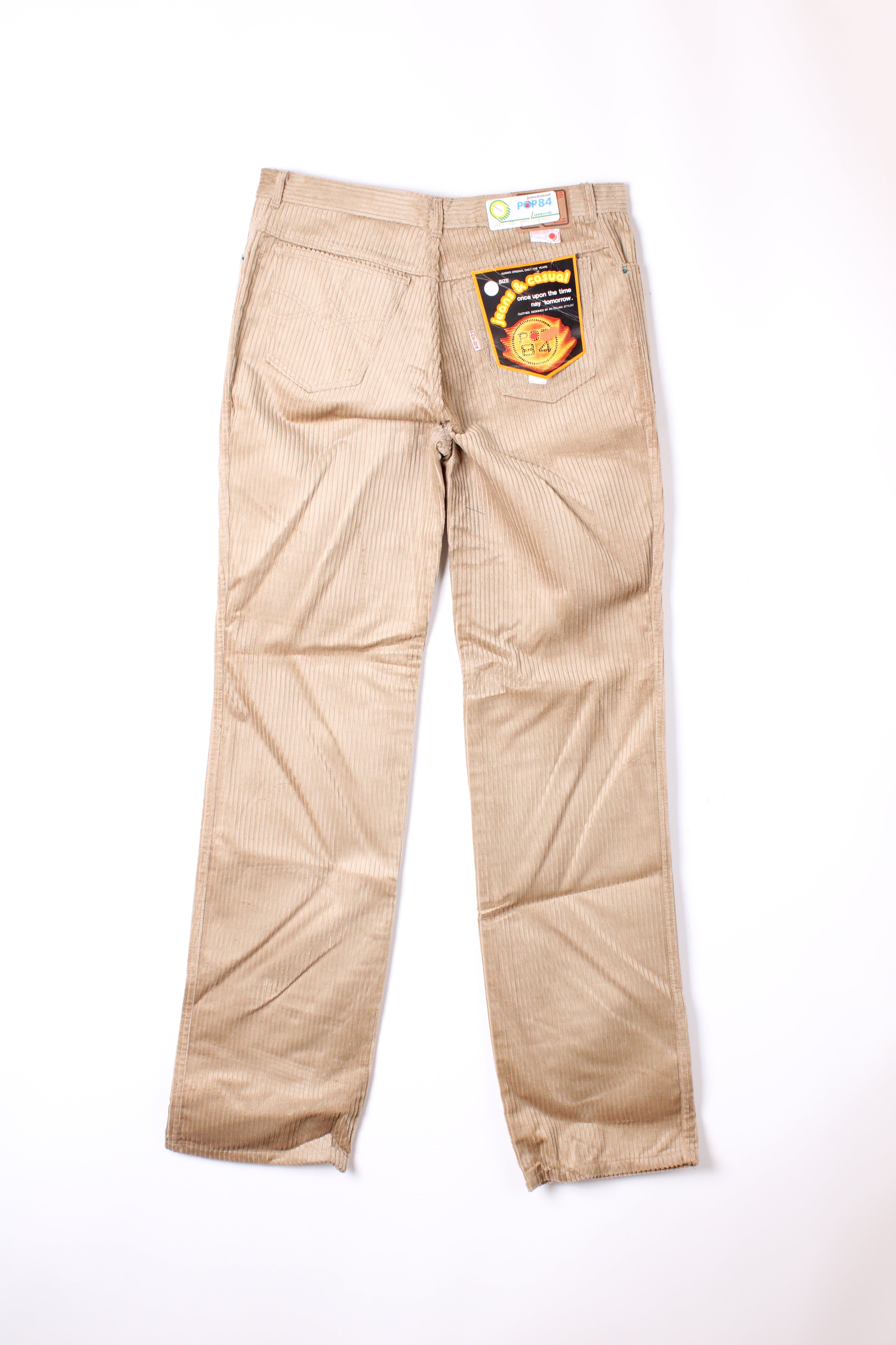 POP84 CORDUROY PANTS BEIGE - 54
