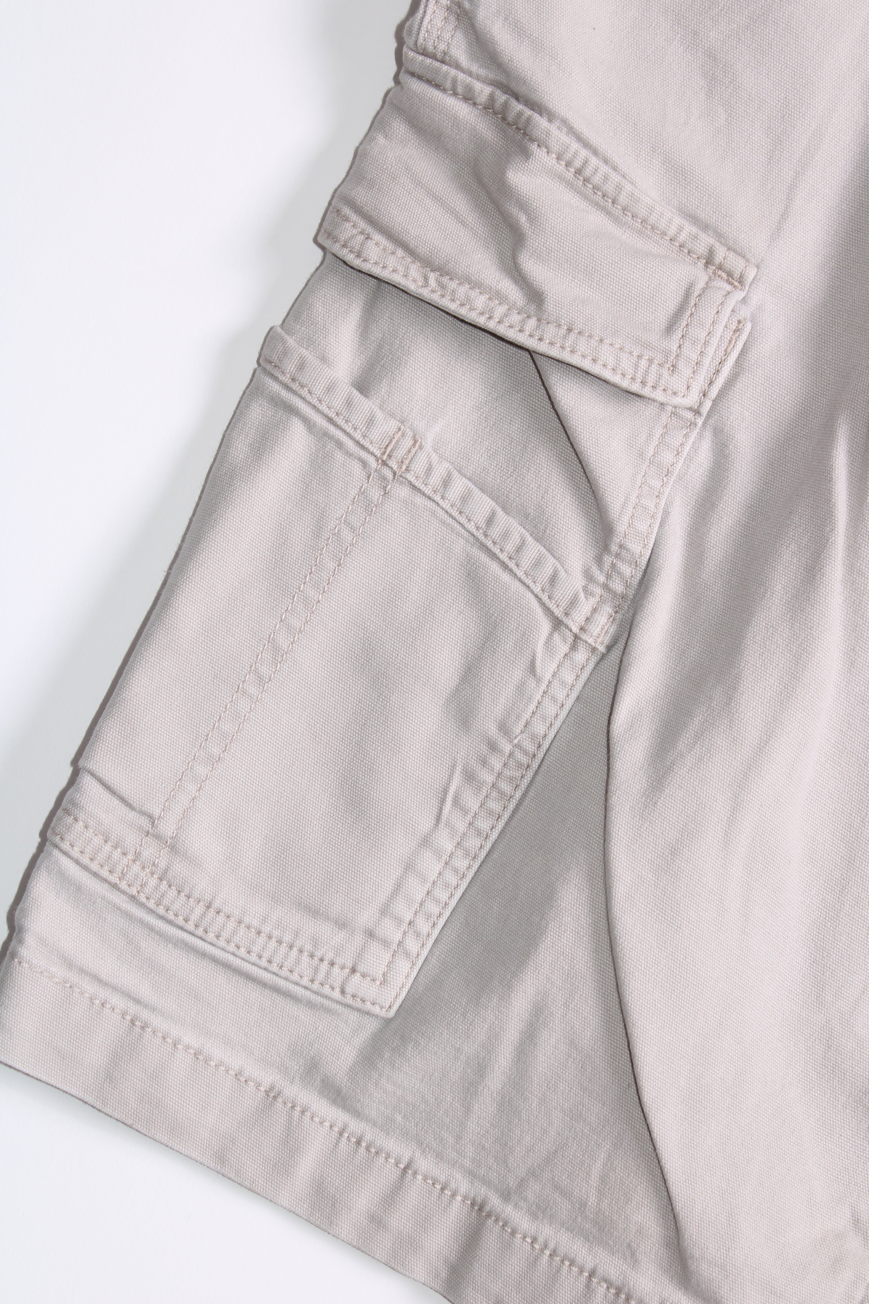 CARHARTT WORK SHORTS UTILITY CARPENTER WORKWEAR GREY - W40