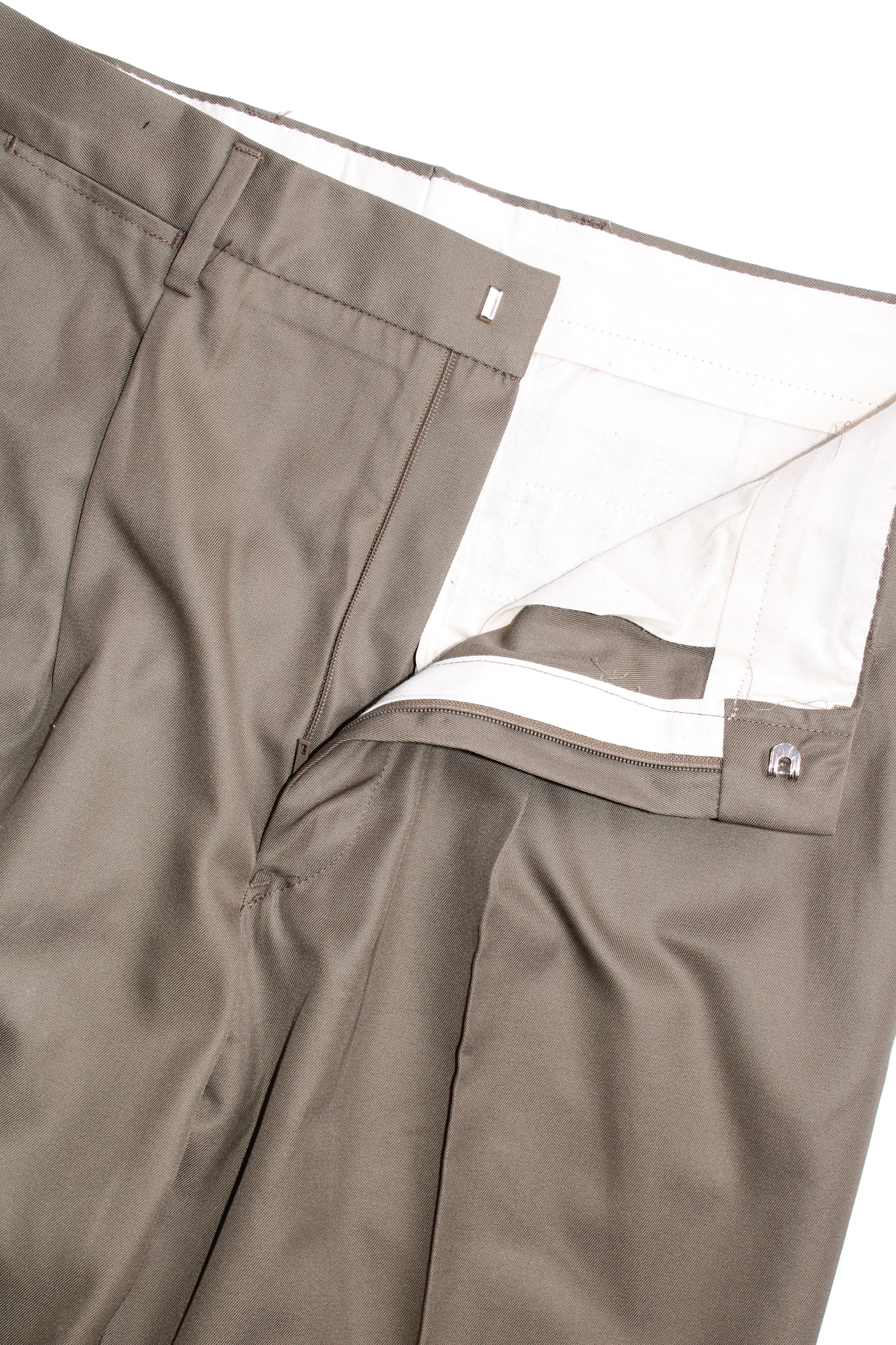 ITALIAN ARMY VINTAGE SUMMER UNIFORM PANTS KHAKI