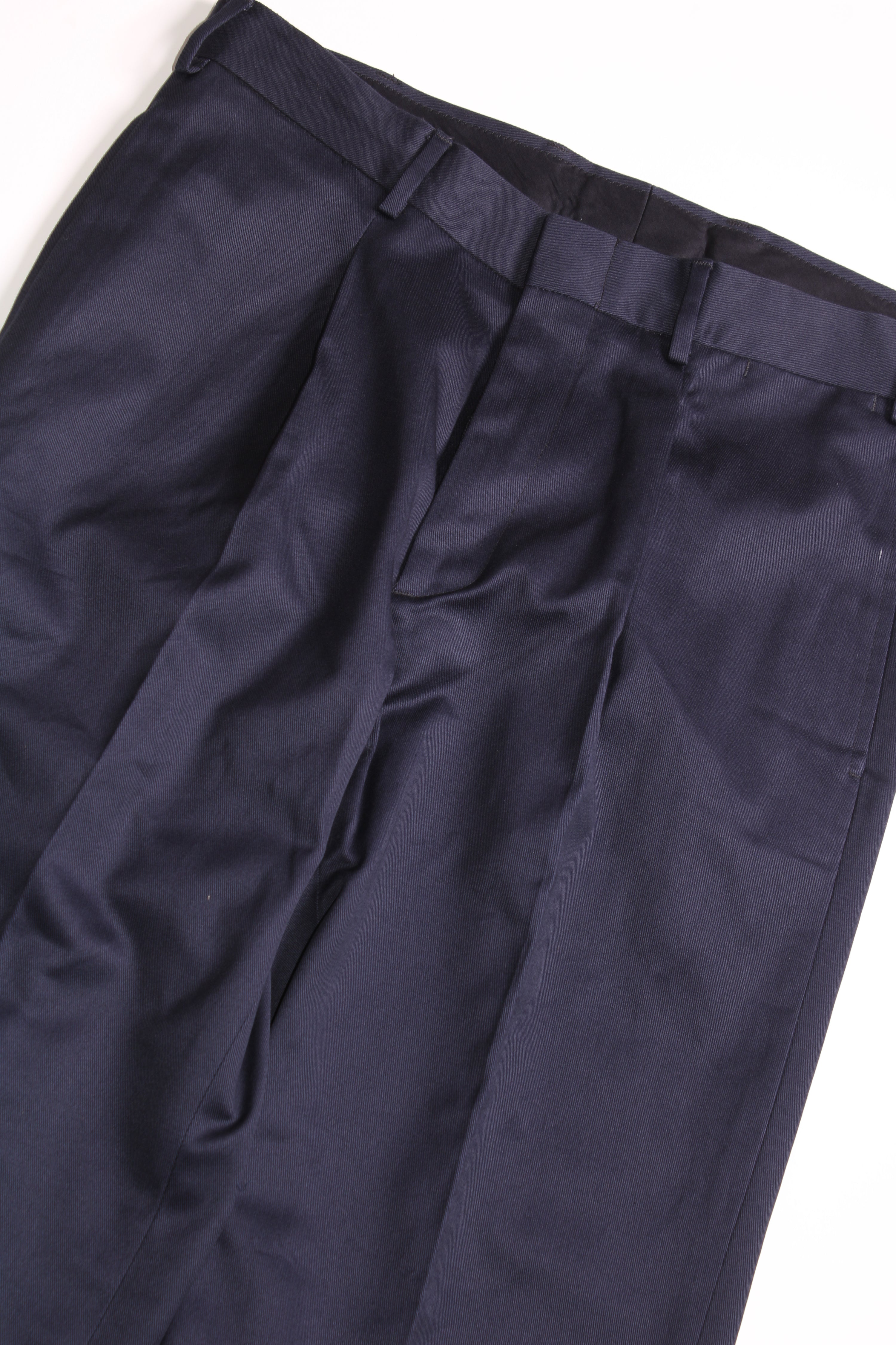MARINA ITALIANA COTTON PANTS NAVY BLUE