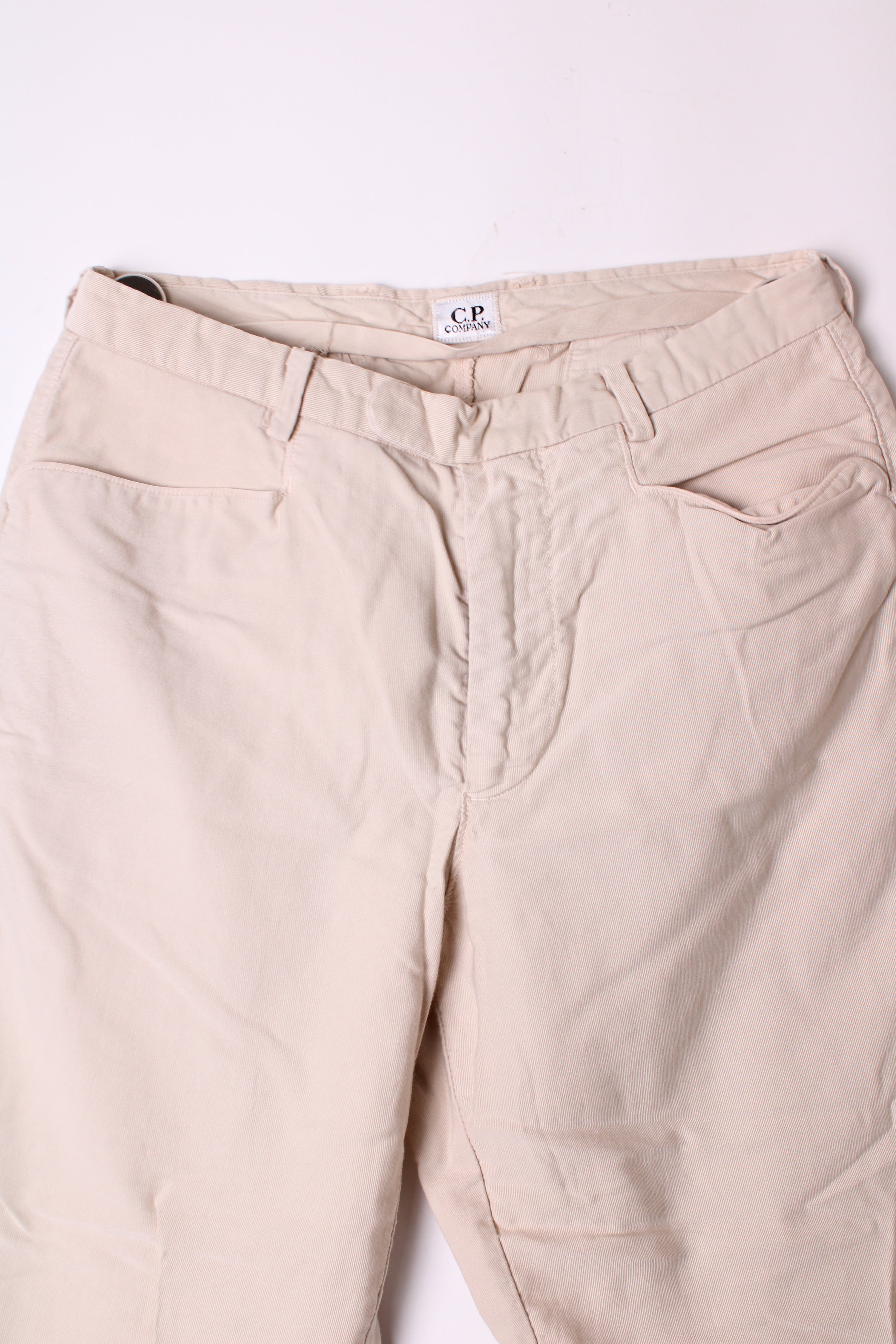 CP COMPANY VINTAGE CHINO PANTS BEIGE - 46