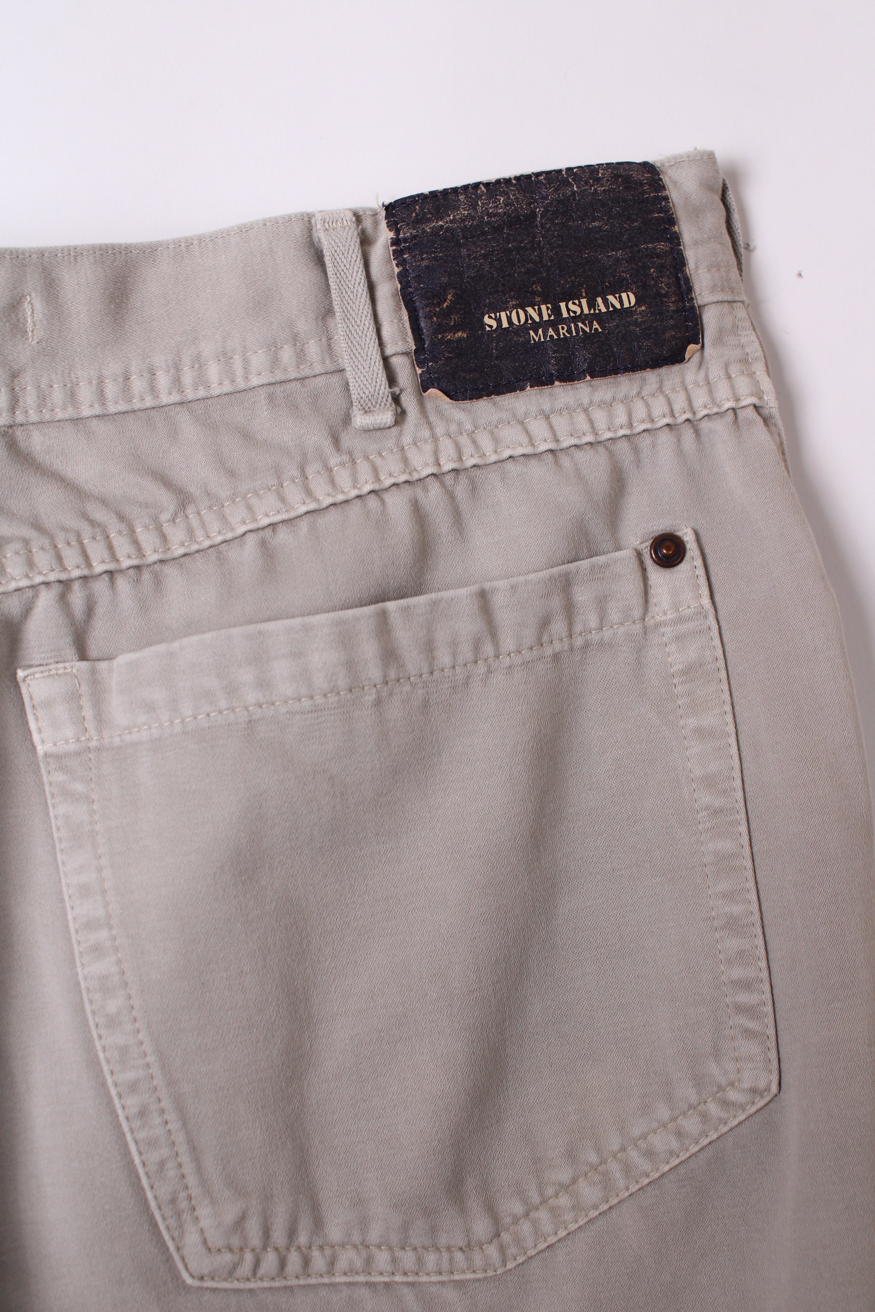 STONE ISLAND MARINA VINTAGE PANTS GREY - W29/230