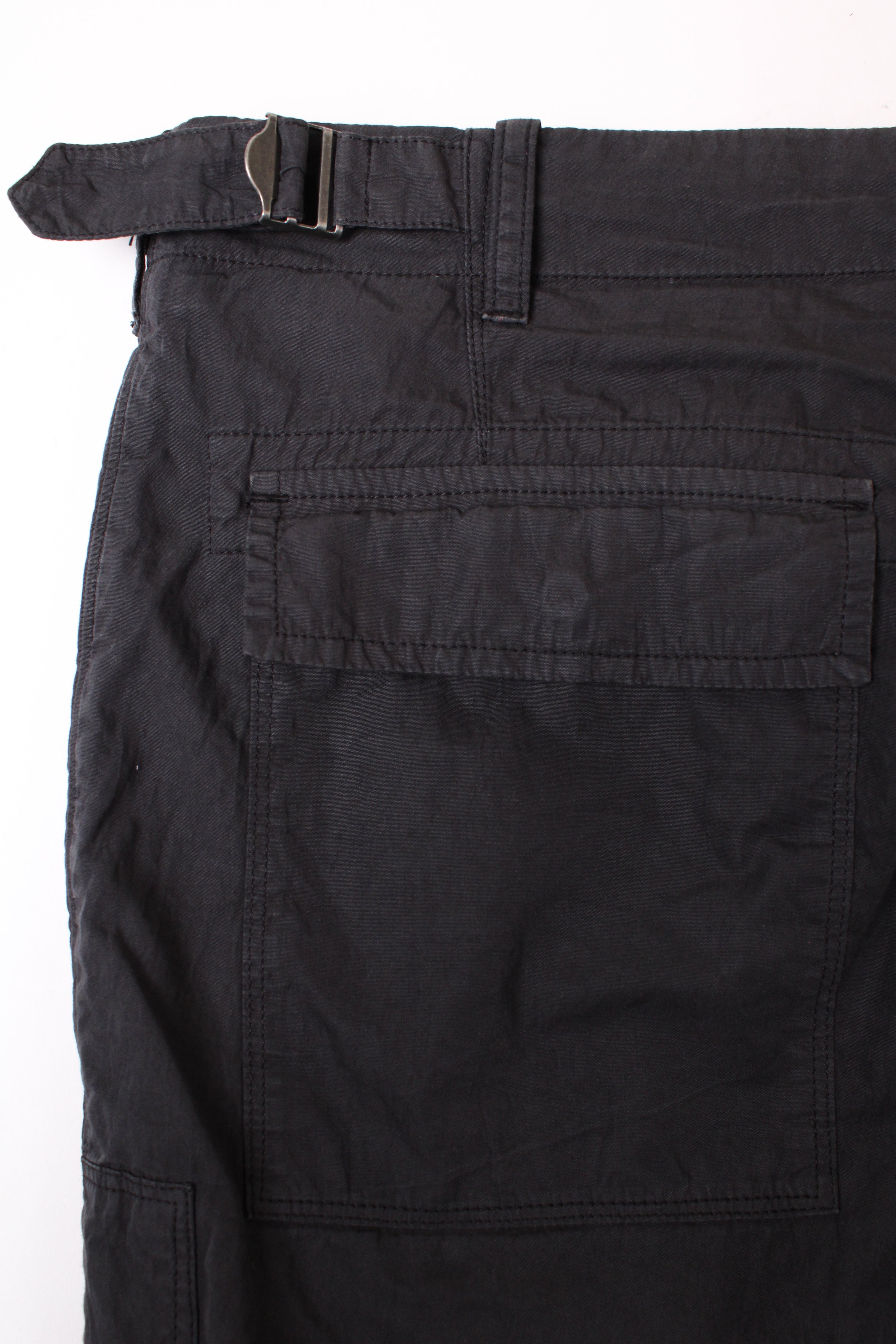 CP COMPANY VINTAGE TECHNICAL PANTS BLACK - 48
