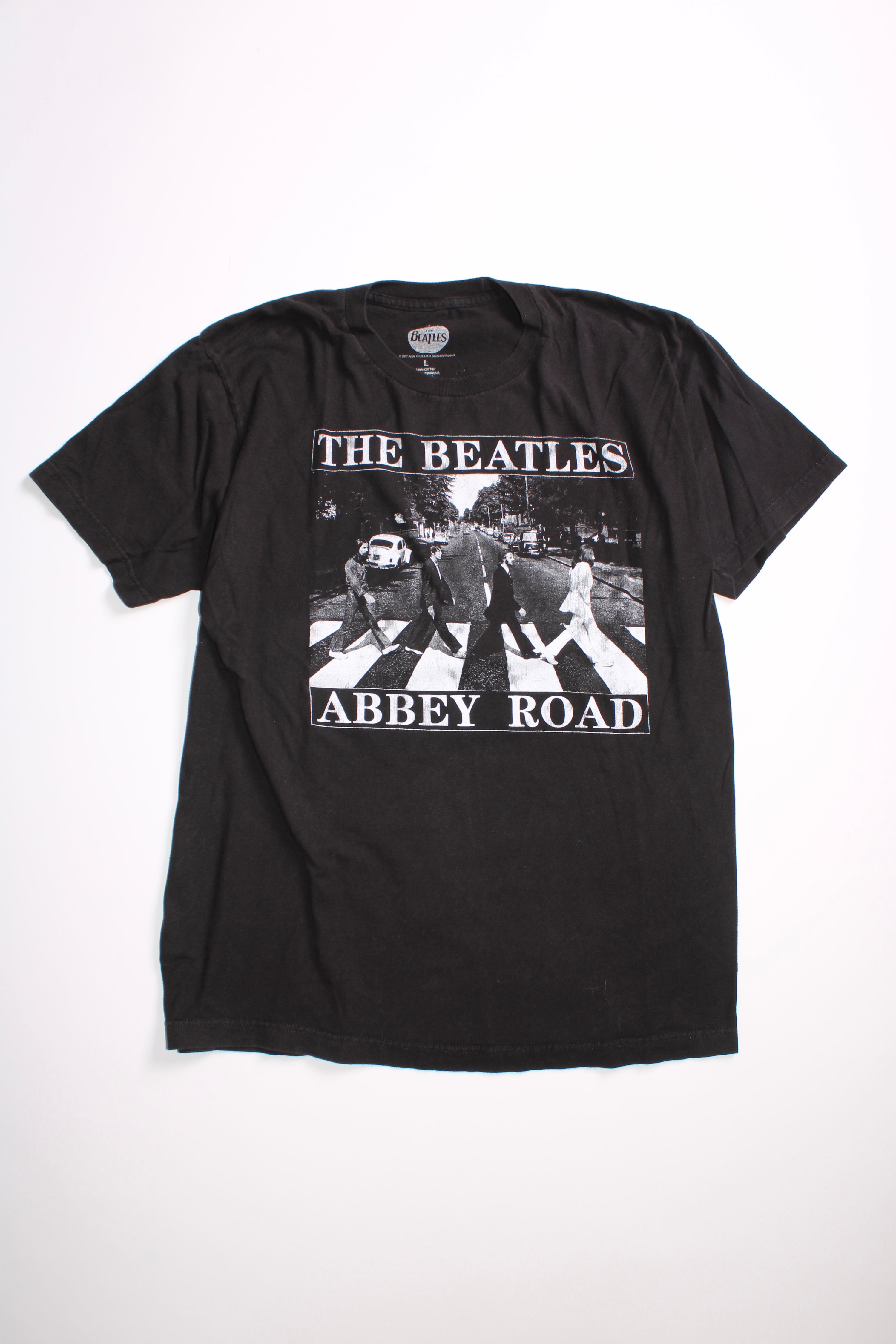 THE BEATLES ABBEY ROAD T-SHIRT - L