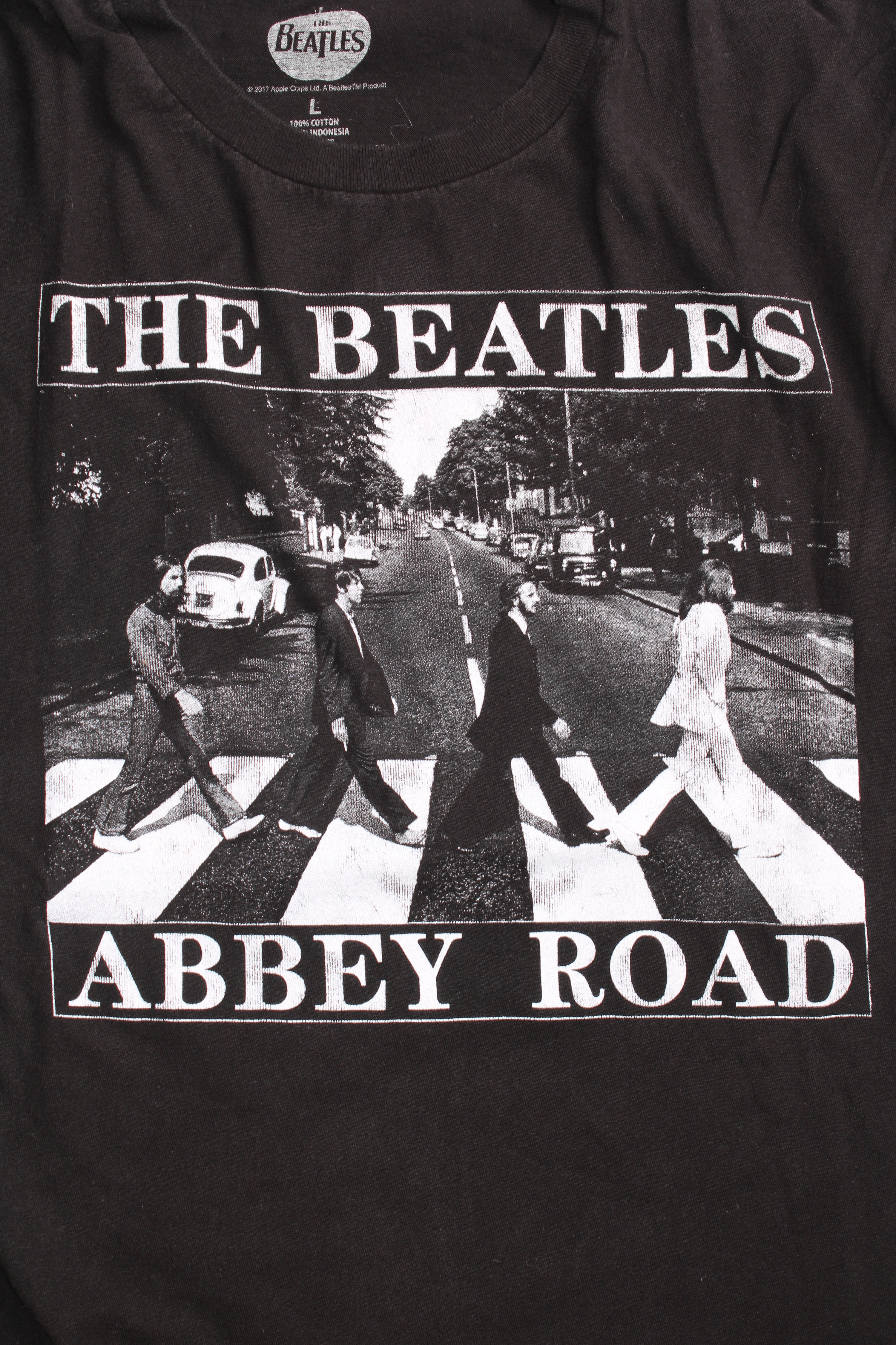 THE BEATLES ABBEY ROAD T-SHIRT - L