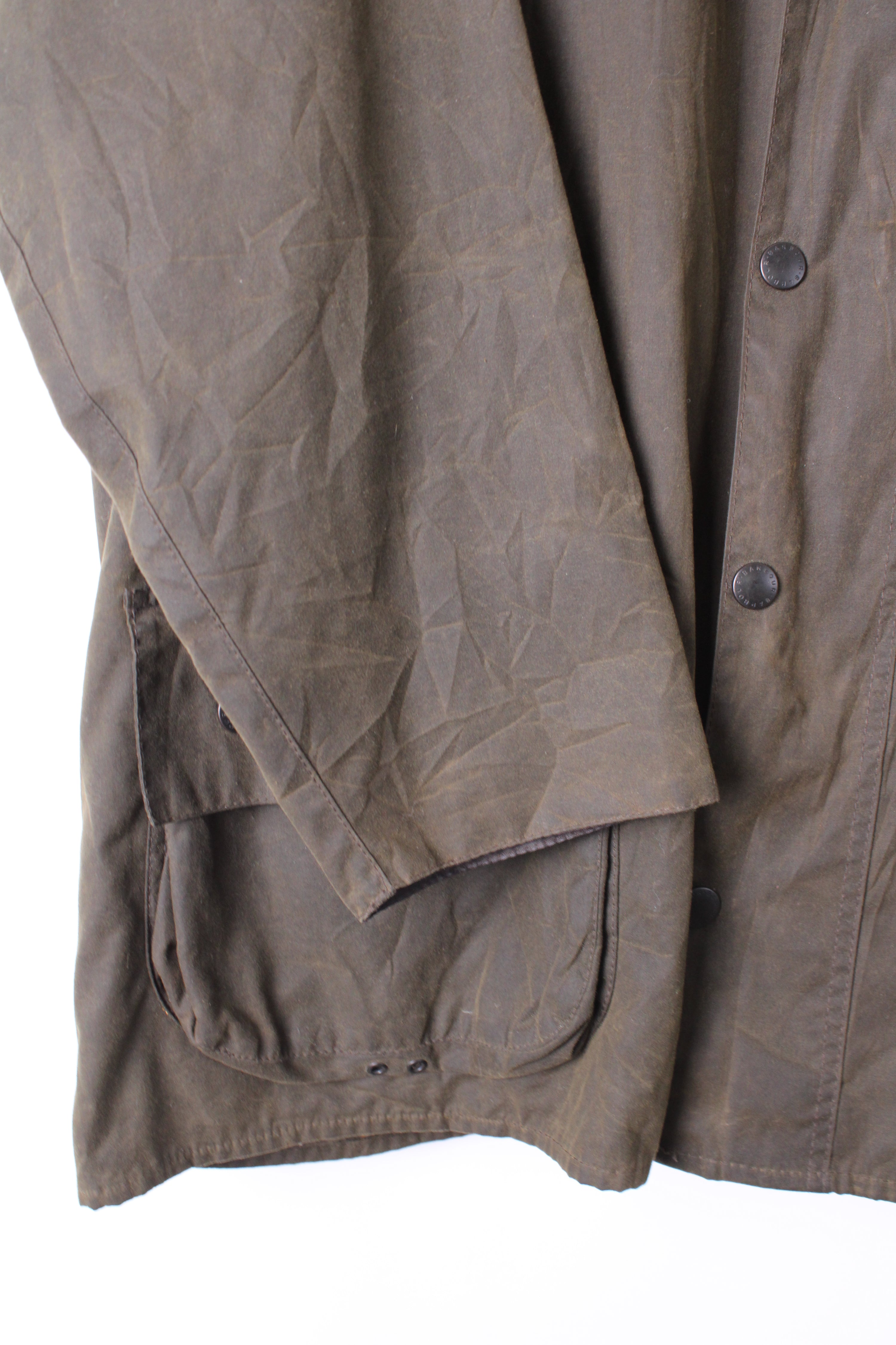 BARBOUR BEAUFORT WAX JACKET GREEN - XL/XXL