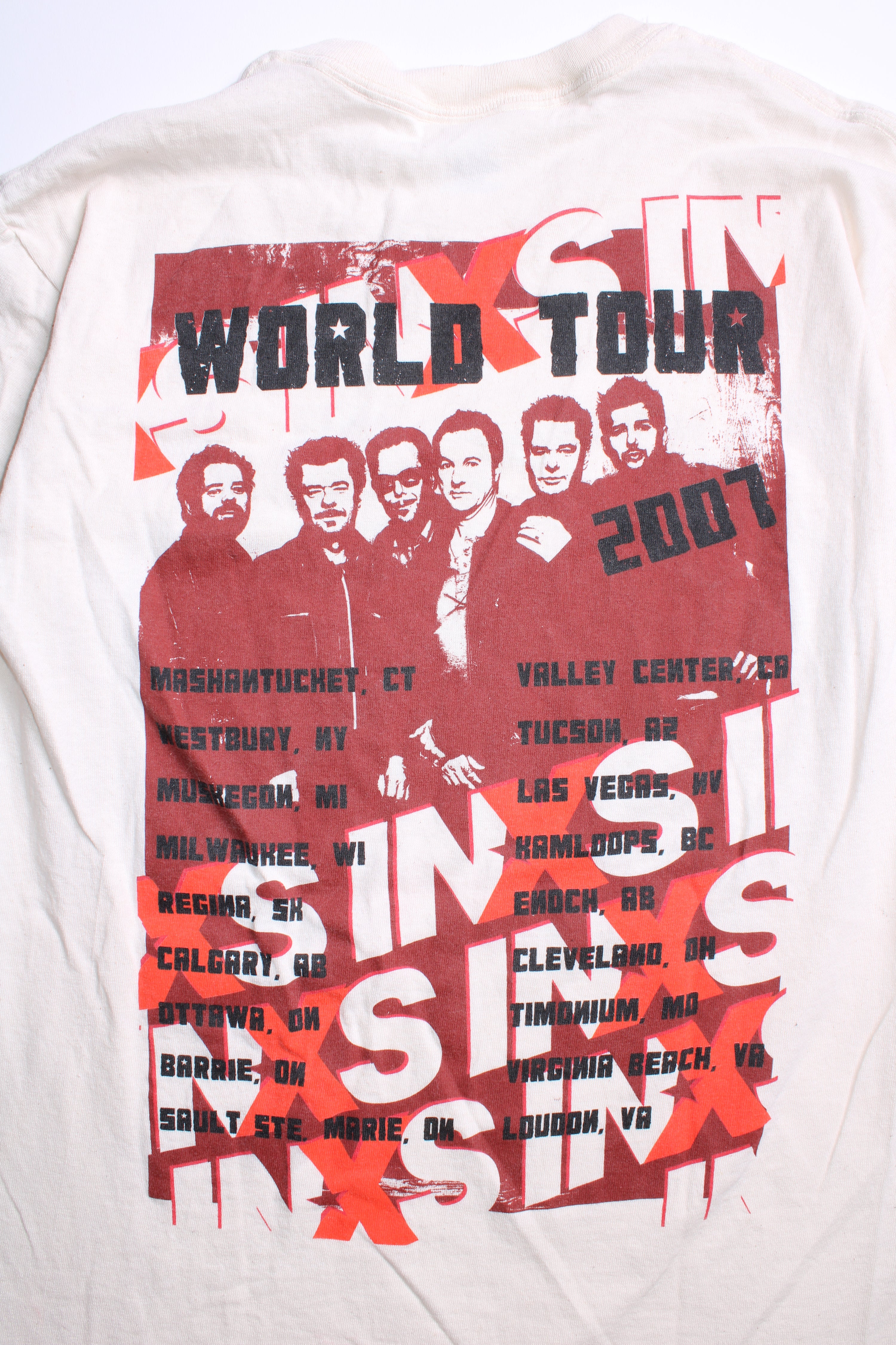 INXS 2007 TOUR T-SHIRT - S