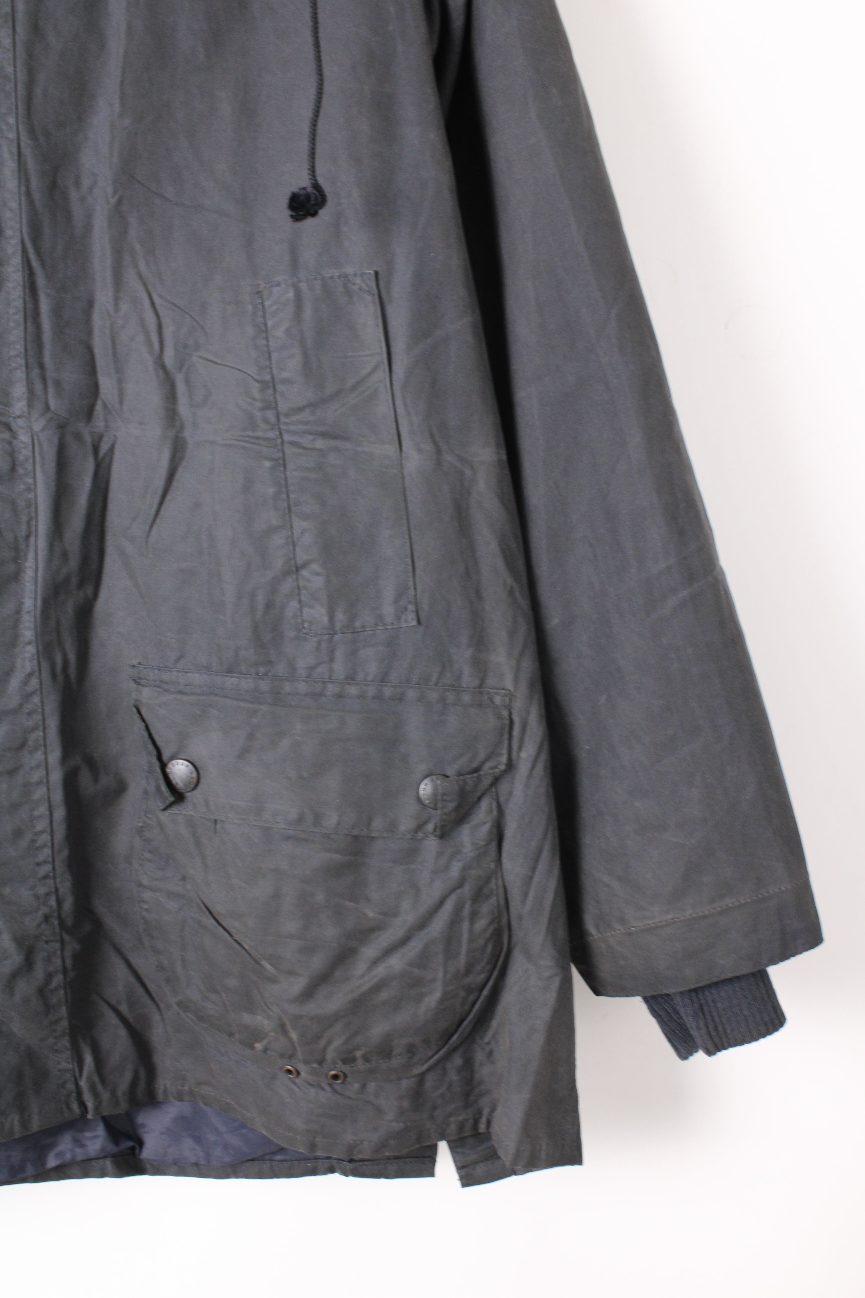 BARBOUR BEDALE WAX JACKET BLUE - L/XL