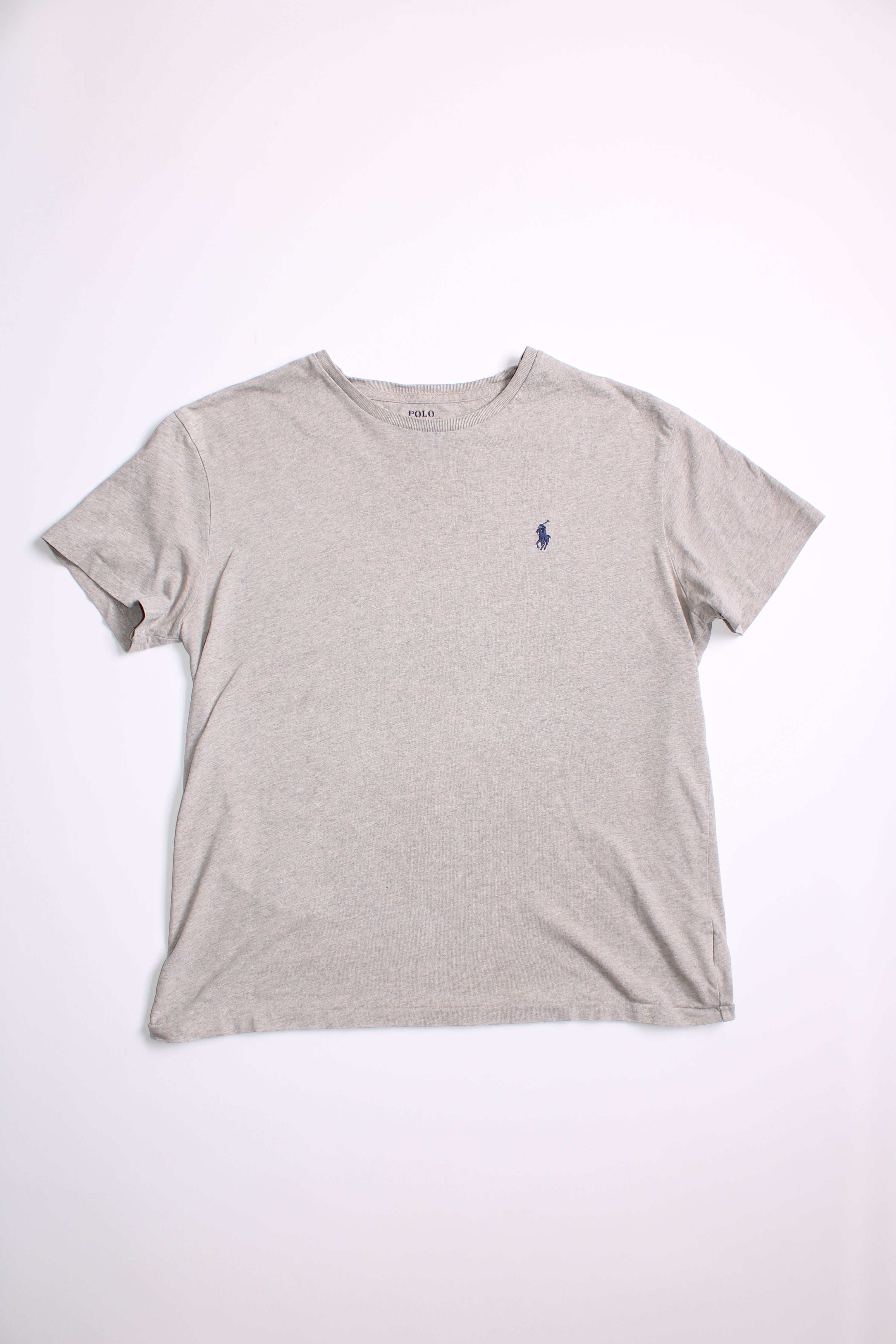 RALPH LAUREN T-SHIRT GREY - M