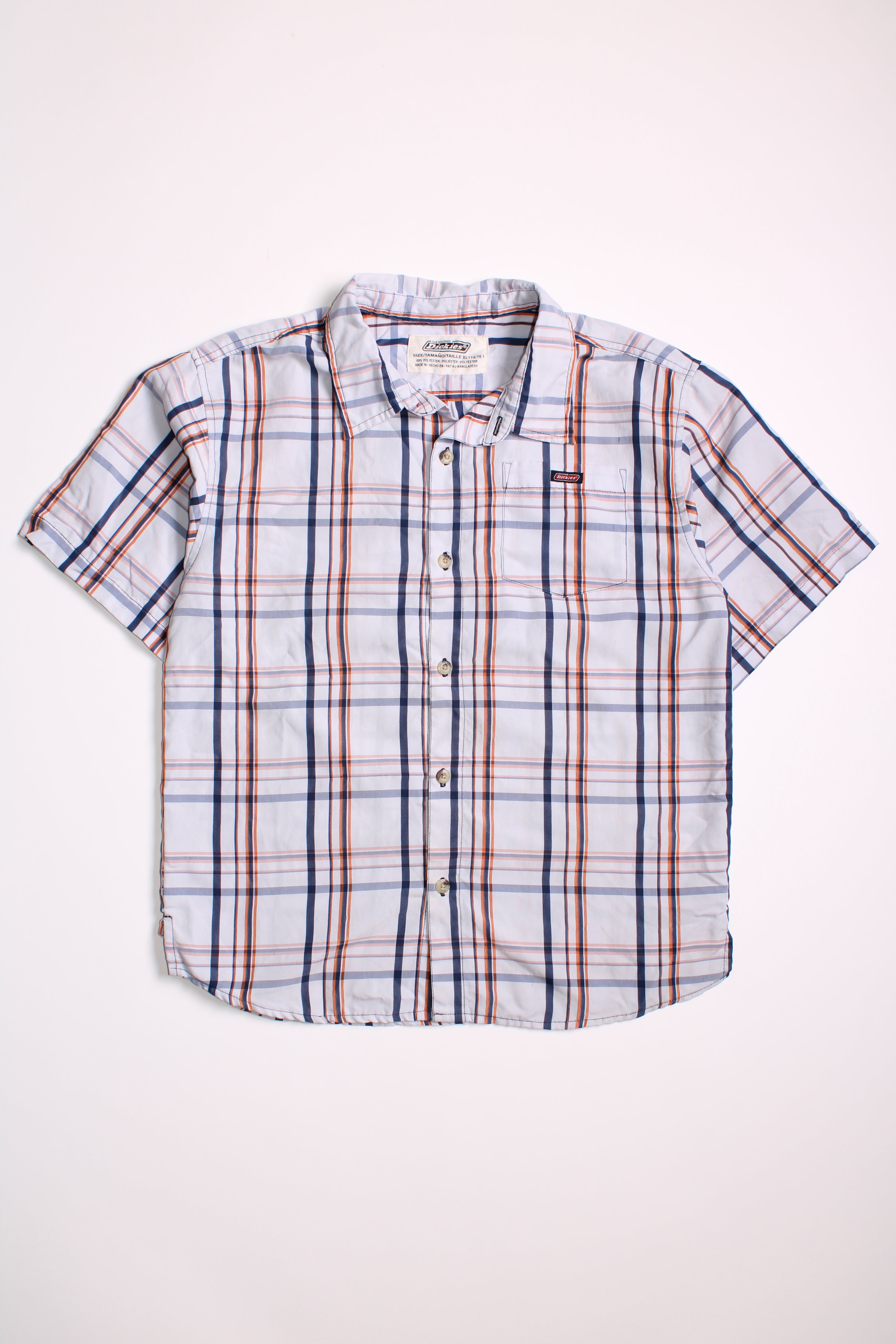 VINTAGE DICKIES CHECKERED WORK SHIRT - XL