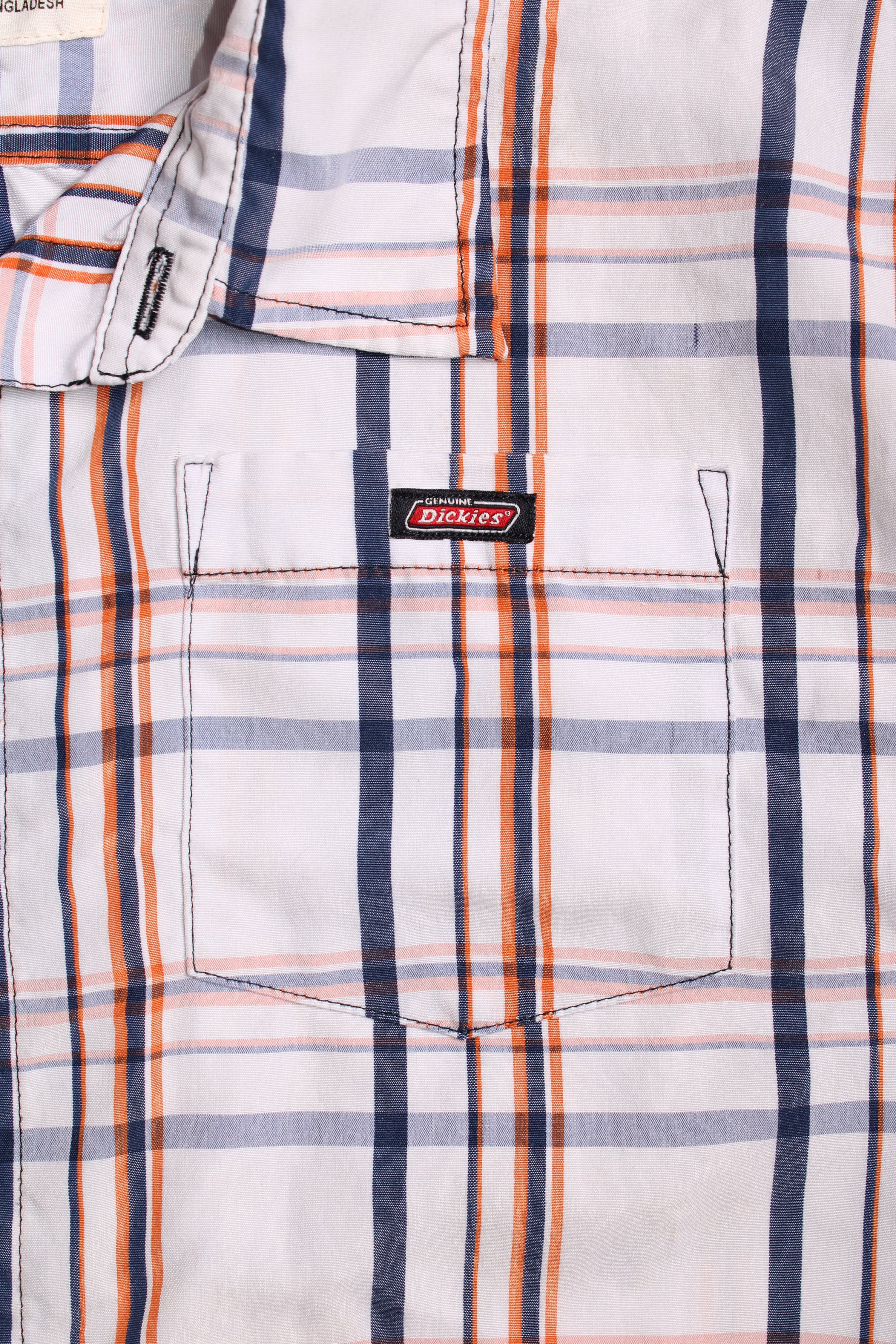 VINTAGE DICKIES CHECKERED WORK SHIRT - XL