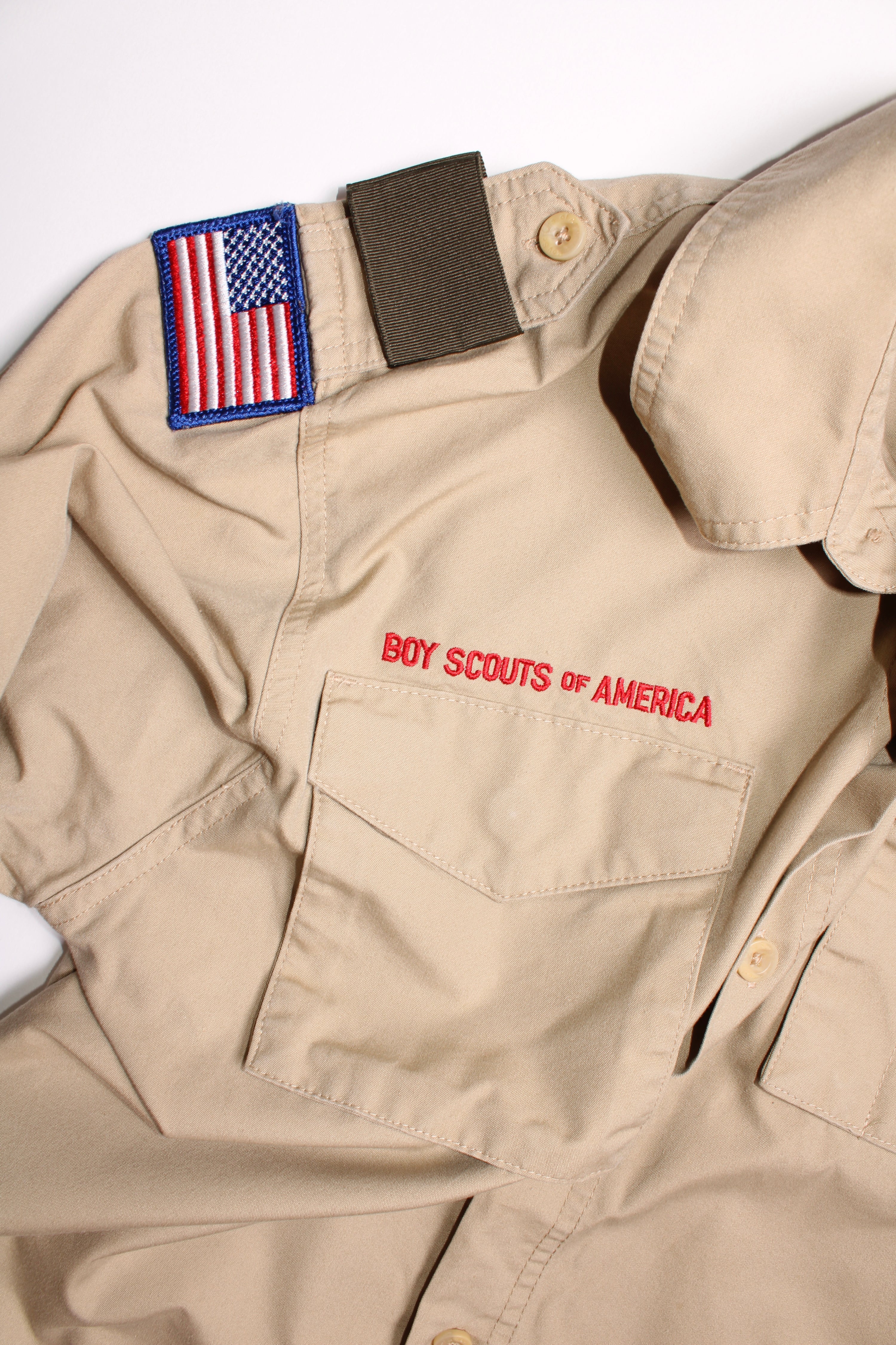 VINTAGE BOY SCOUT OF AMERICA SHIRT - XS/S