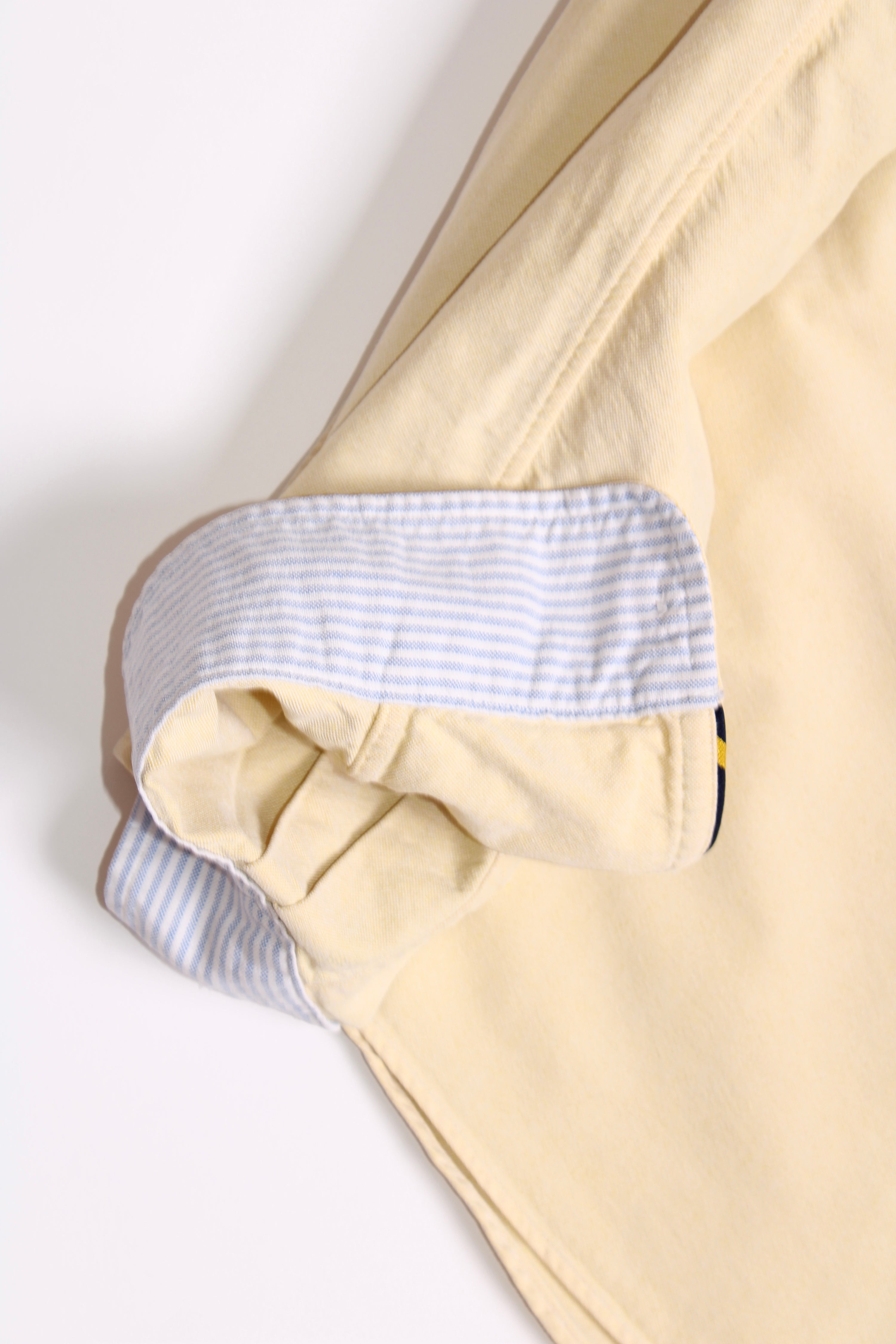 RALPH LAUREN OXFORD SHIRT YELLOW - XL