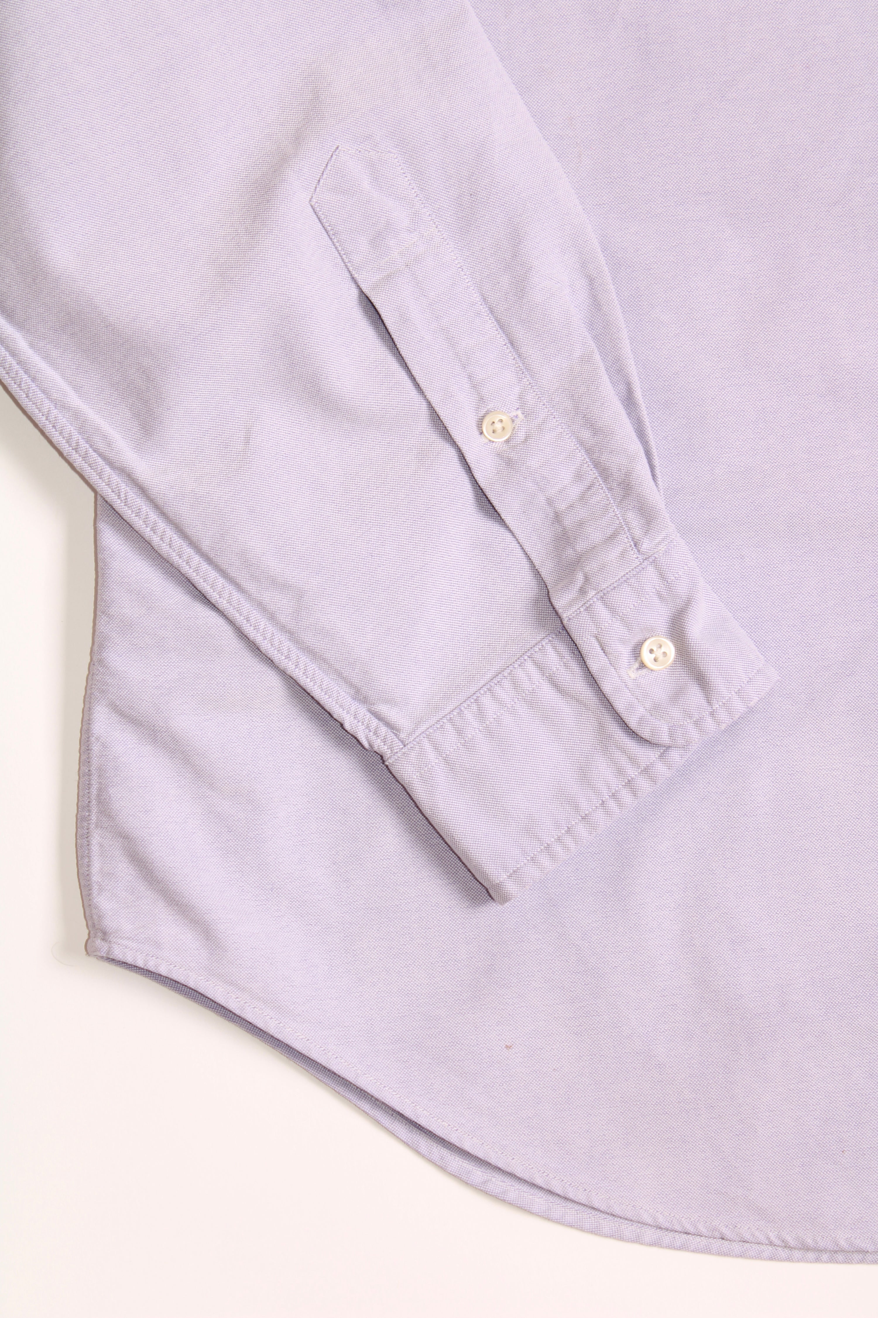 RALPH LAUREN OXFORD SHIRT LIGHT PURPLE - XL