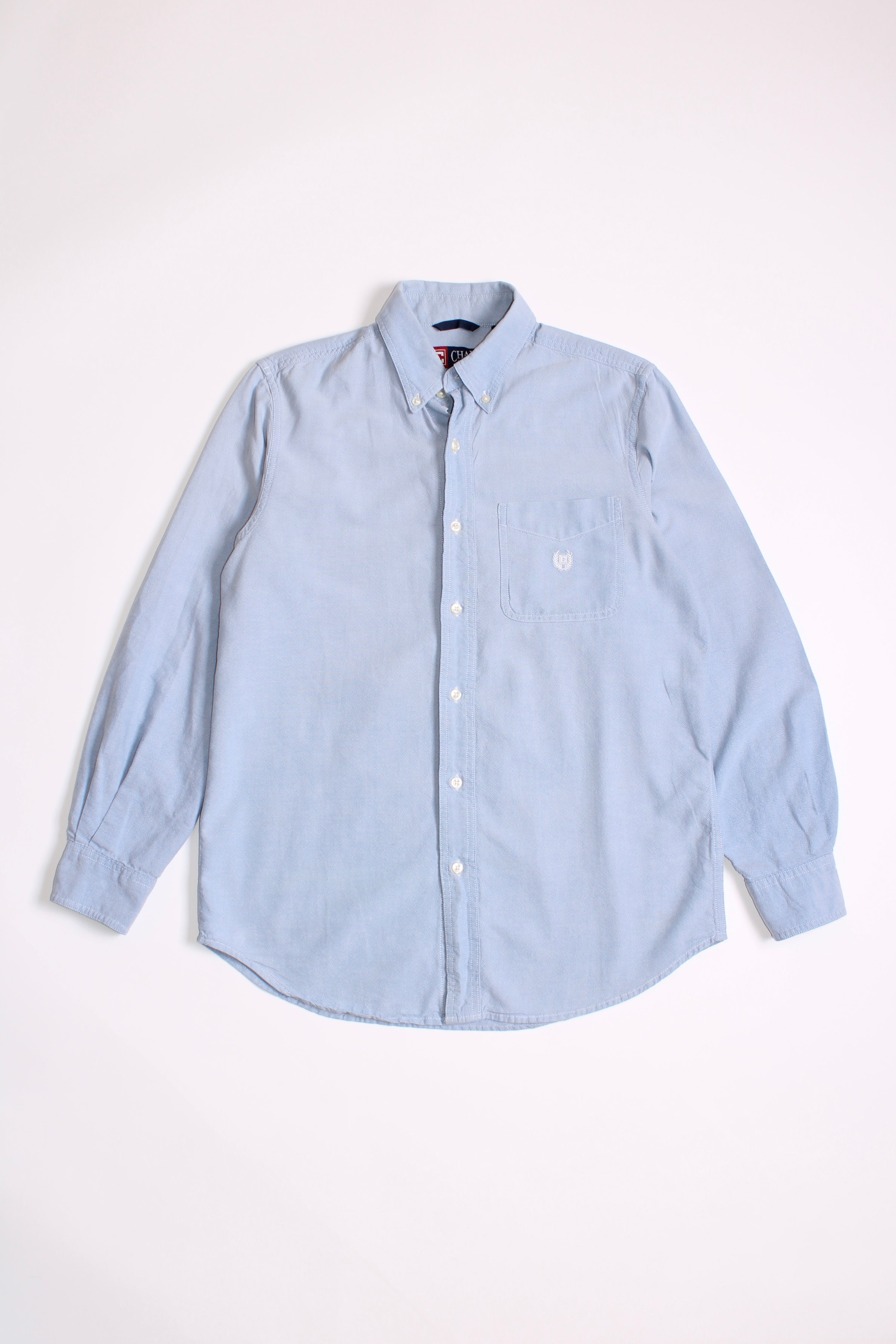 RALPH LAUREN CHAPS OXFORD SHIRT LIGHT BLUE - S