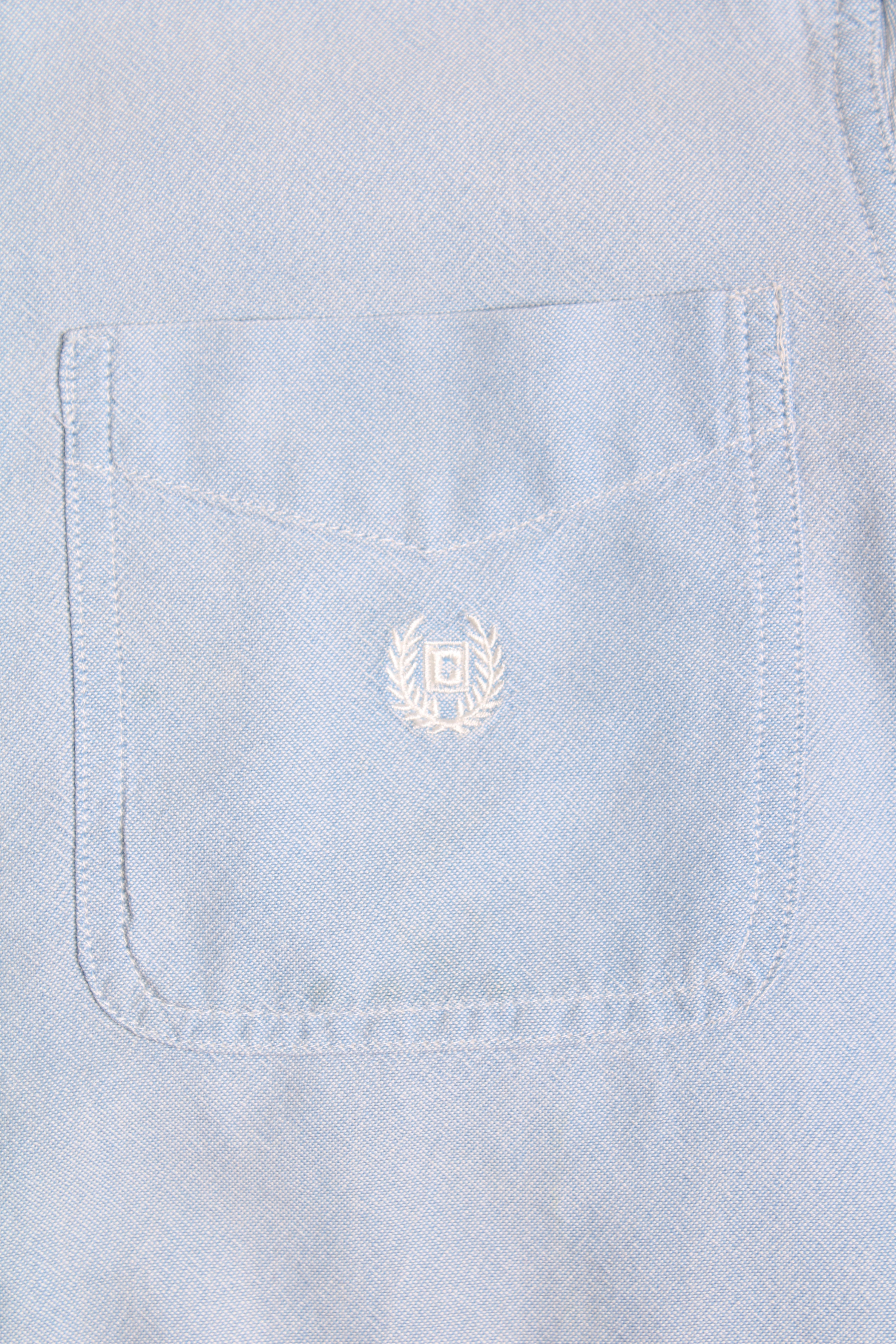 RALPH LAUREN CHAPS OXFORD SHIRT LIGHT BLUE - S