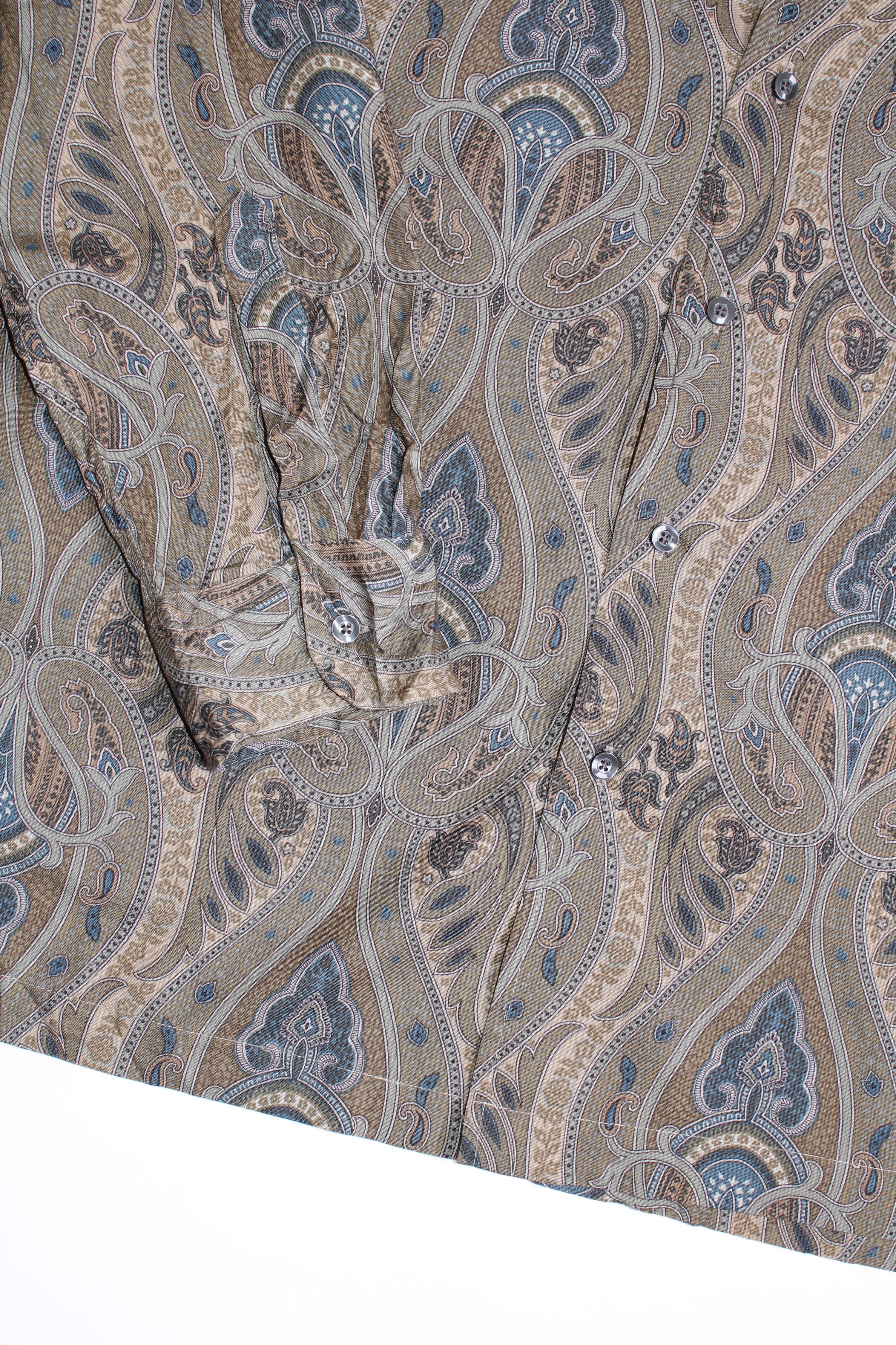 RALPH LAUREN CHAPS PAISLEY SHIRT - L